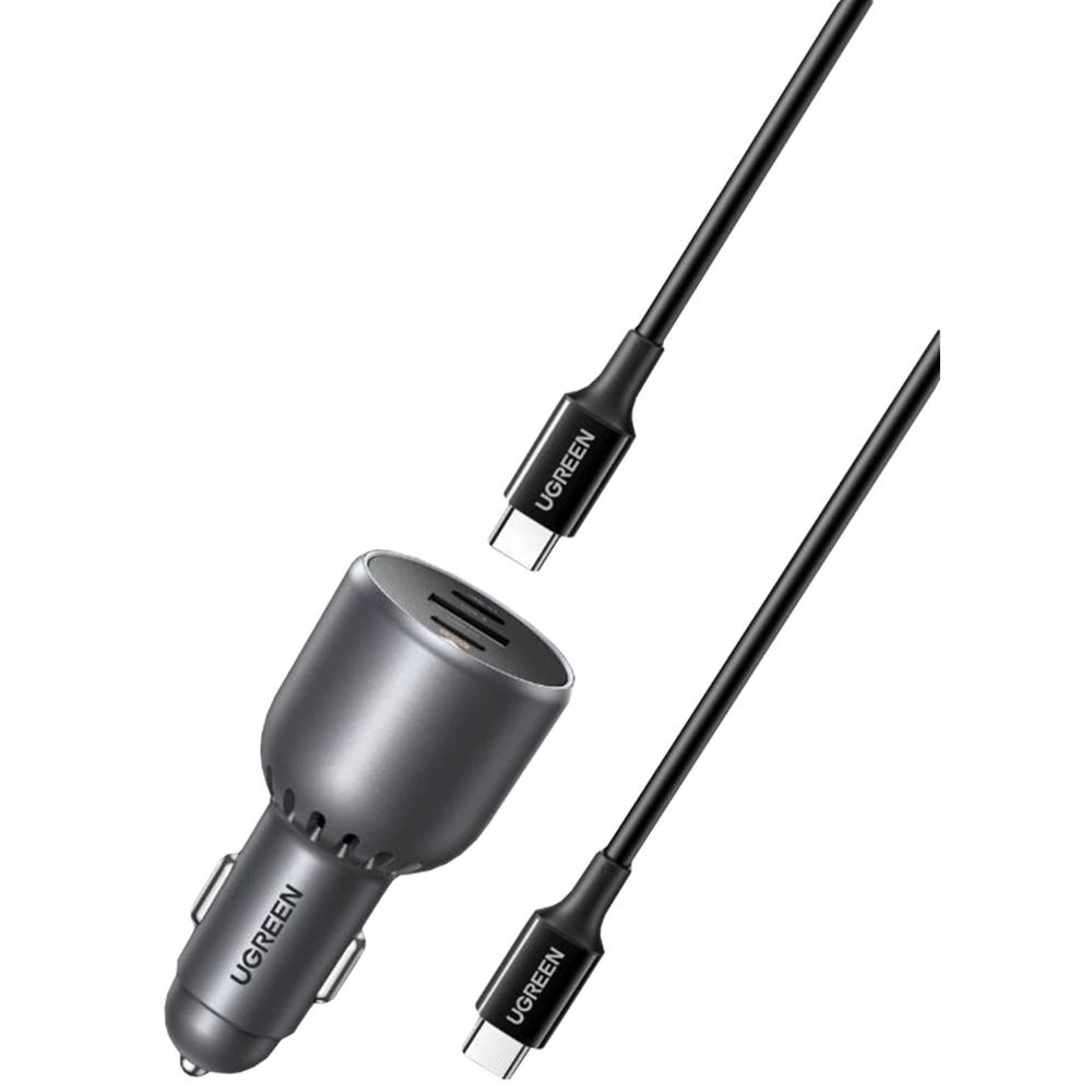 3 UGREEN 130W USB-C and USB-A Car Charger Black, 3 of 5