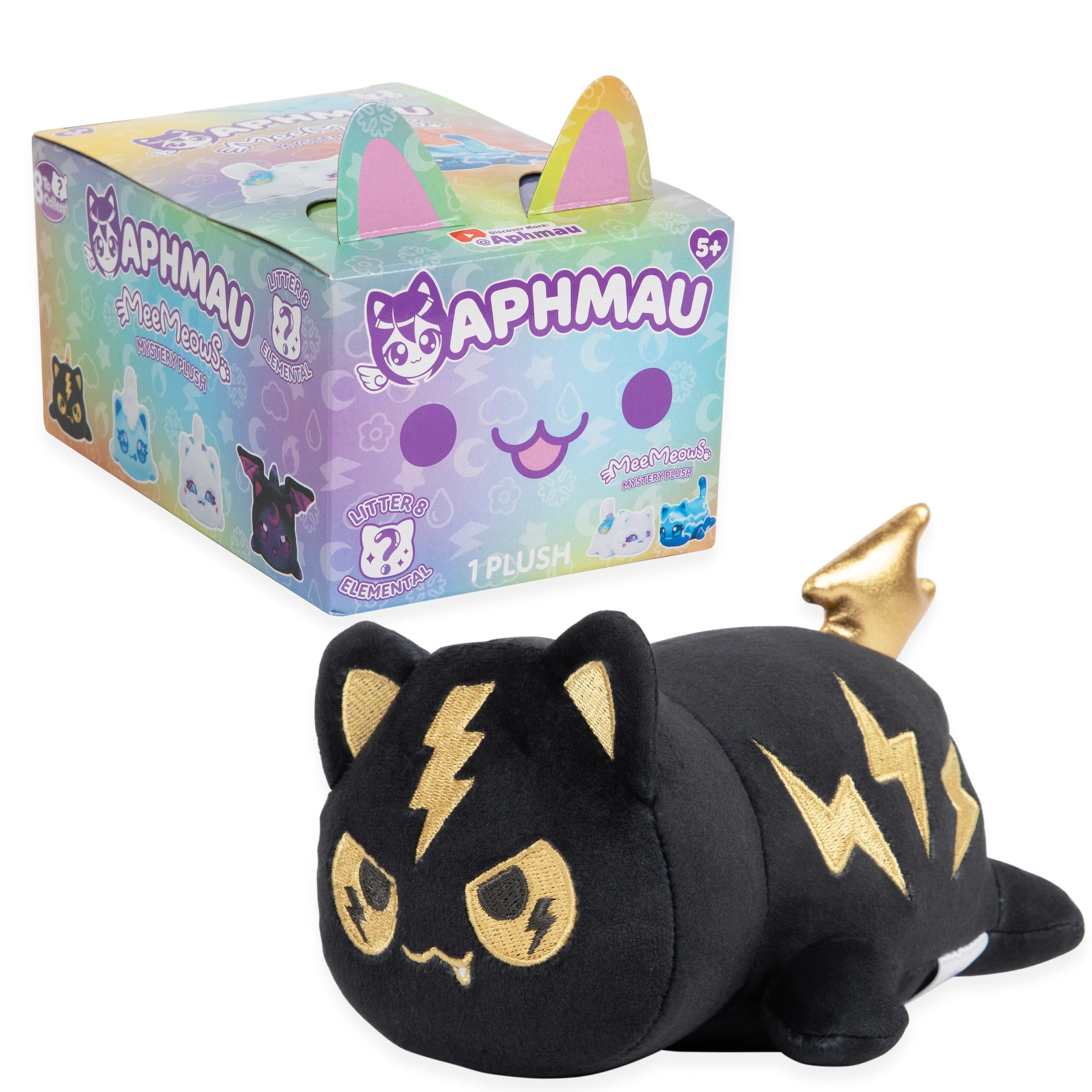 8 15cm Aphmau MeeMeows Litter 8 Mystery Plush Toy: Elemental - Assorted, 8 of 10