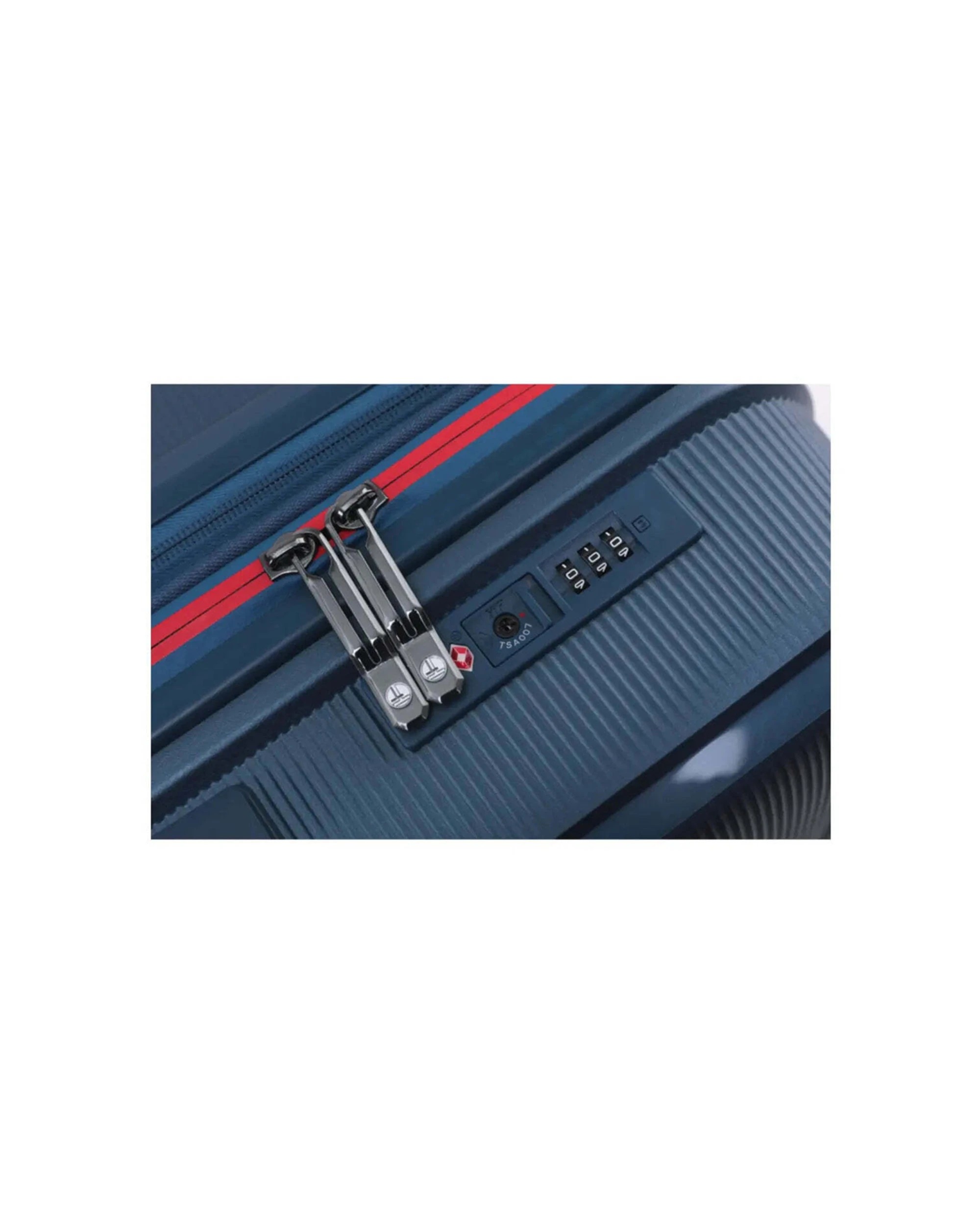 6 Tosca Bel-Air 54 cm Hardside Expandable Carry-On Suitcase Travel Luggage - Blue, 6 of 7