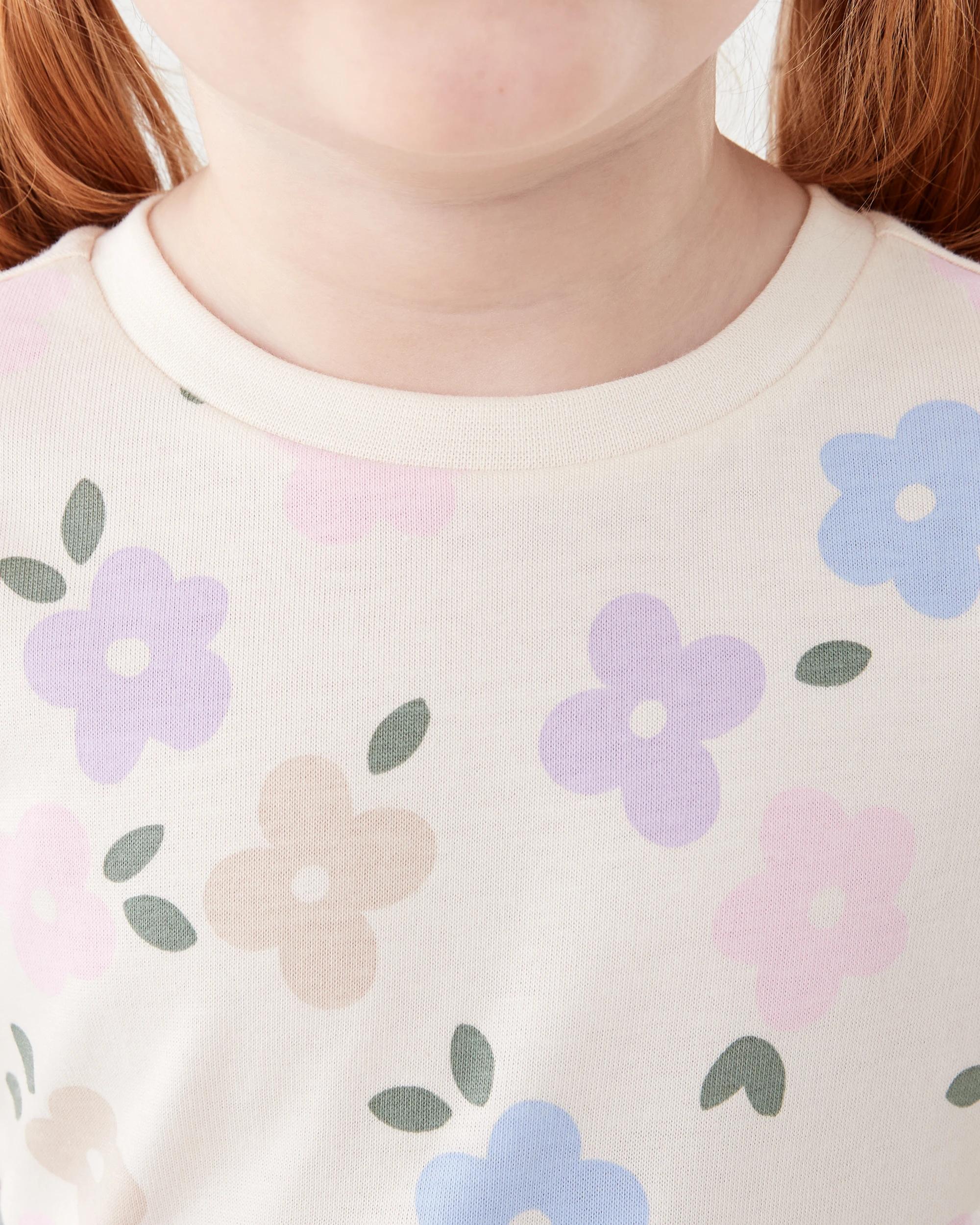 4 Jersey Dress Bge Floral, 4 of 8