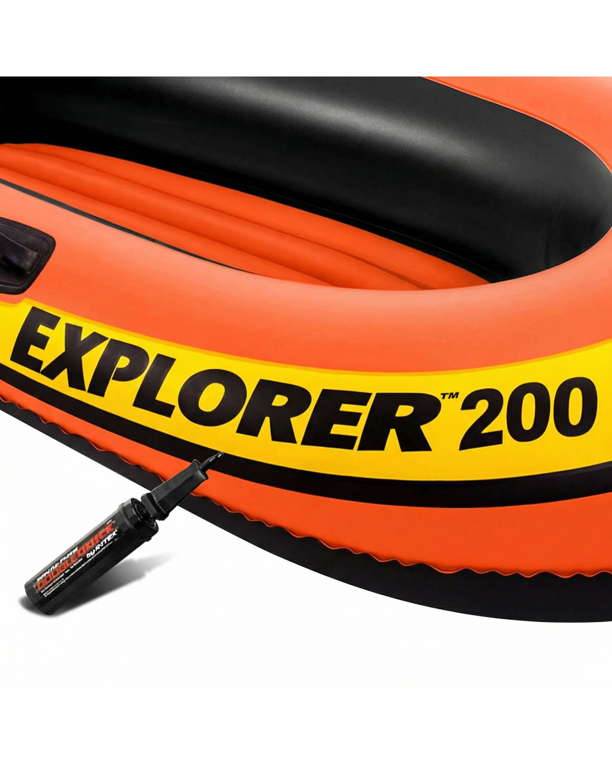 7 Intex Explorer 200 Boat Set 58331NP - Orange, 7 of 9
