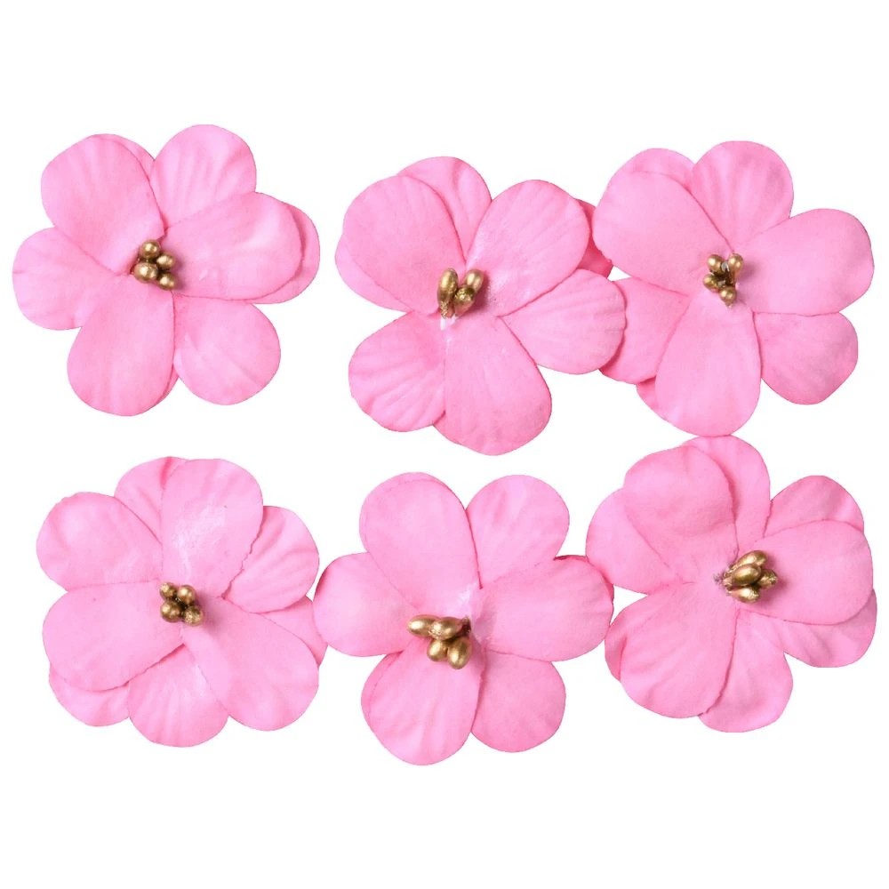 2 Born Paper Floral Stickers Daisy 6 Pack, 2 of 2