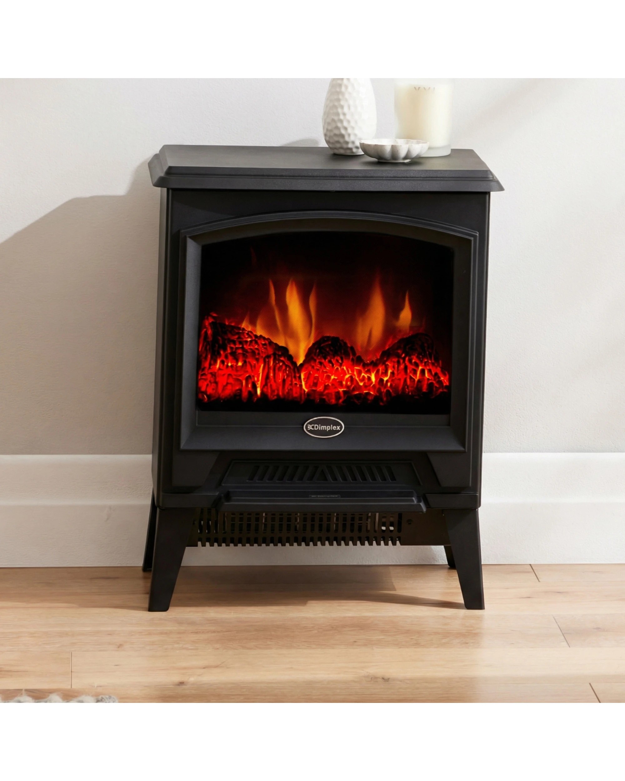 8 Dimplex 2kW Casper Optiflame Portable Electric Stove - Black, 8 of 8