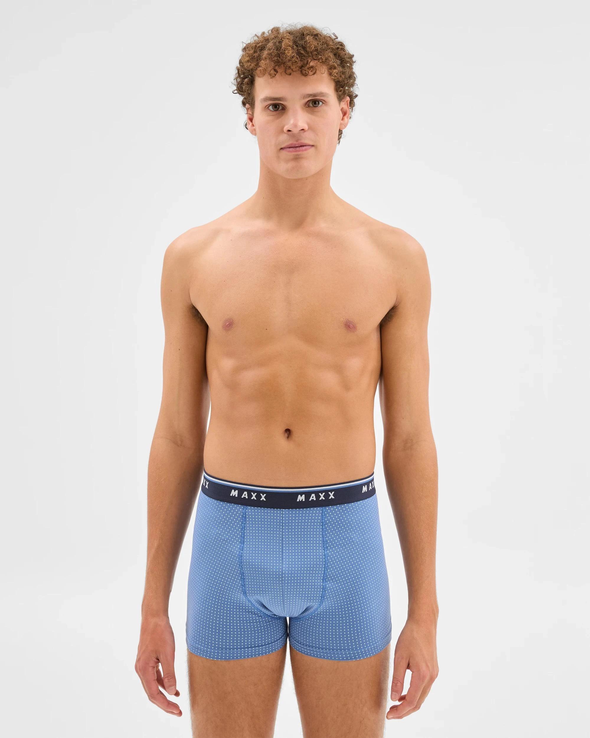 2 Australian Cotton Blend Mens Hipster Trunk 3 Pack - Maxx DOT, 2 of 4