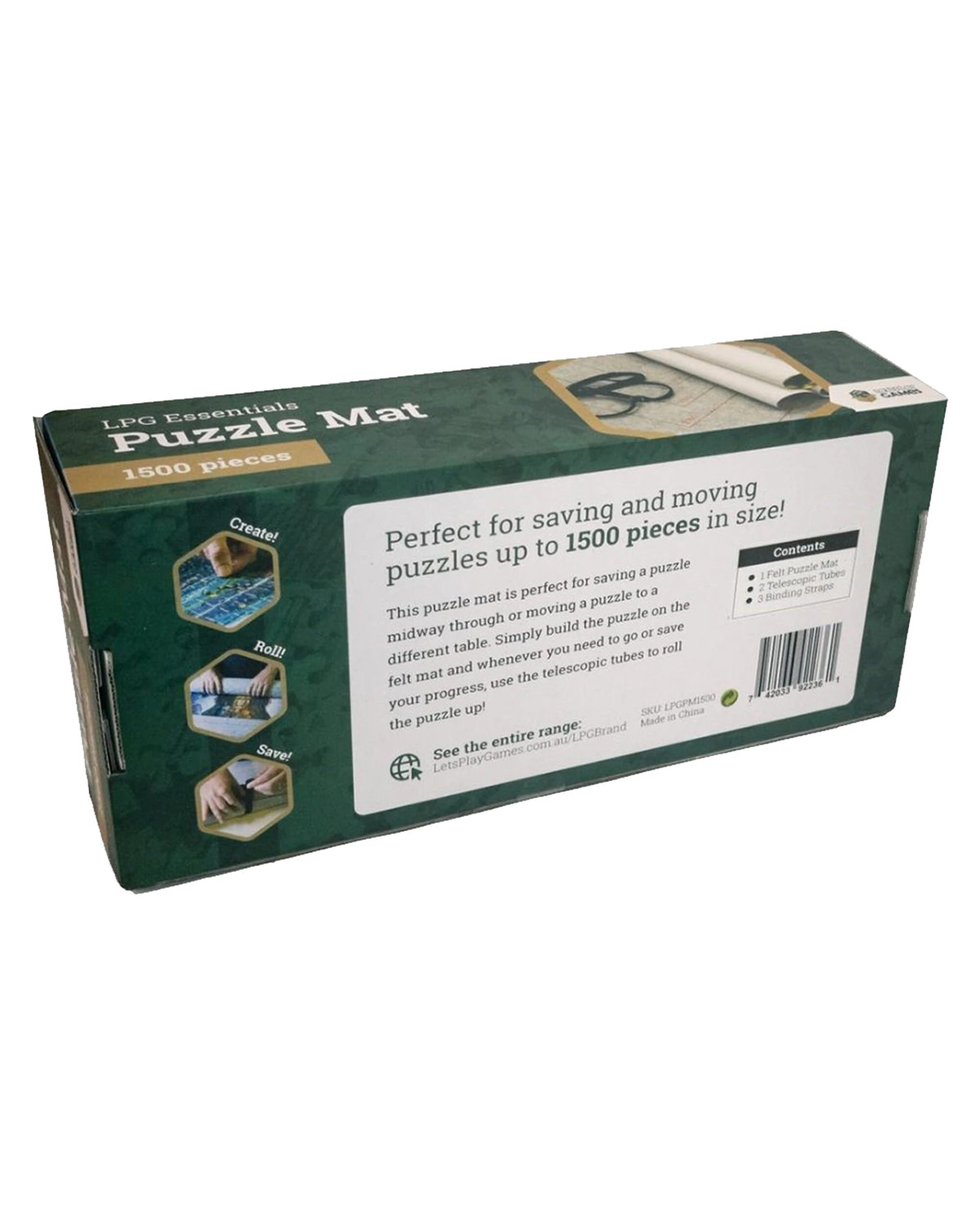 2 Let's Play Games Lpg Essentials Puzzle Mat 1500, 2 of 3