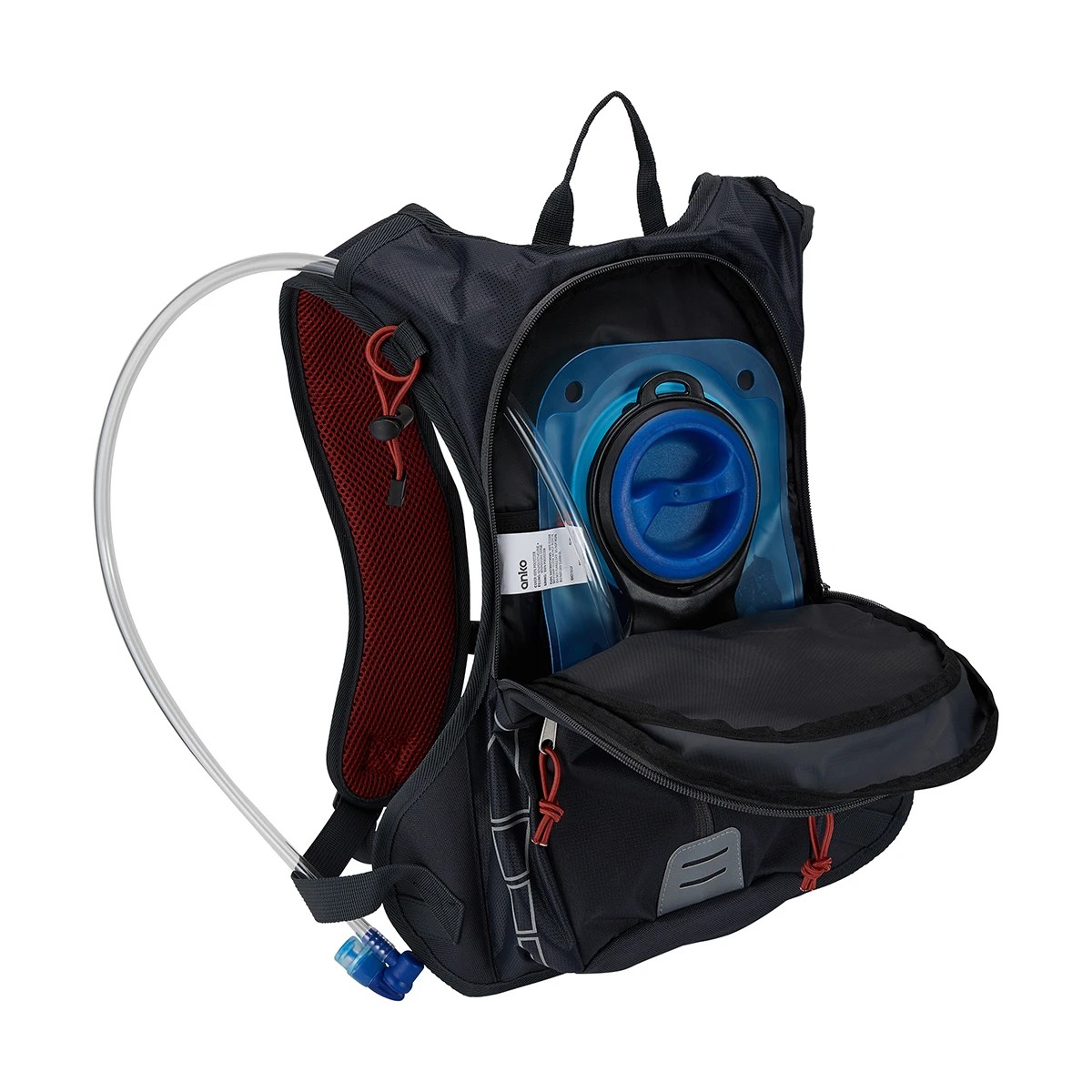 4 6L Hamilton 2 Day Pack - Grey and Rust, 4 of 6