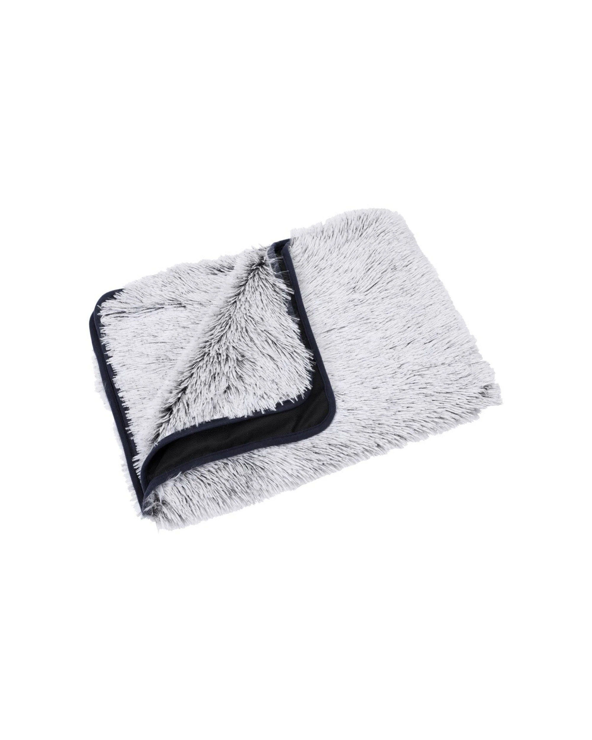 2 Paws And Claws 70cm X 100cm Calming Plush Pet Blanket Soft Durable Grey
 - Grey, 2 of 3