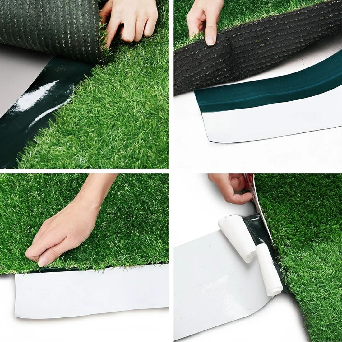 5 Prime Turf Artificial Grass 15cmx20m Synthetic Self Adhesive Turf Joining Tape Weed Mat - Green, 5 of 9
