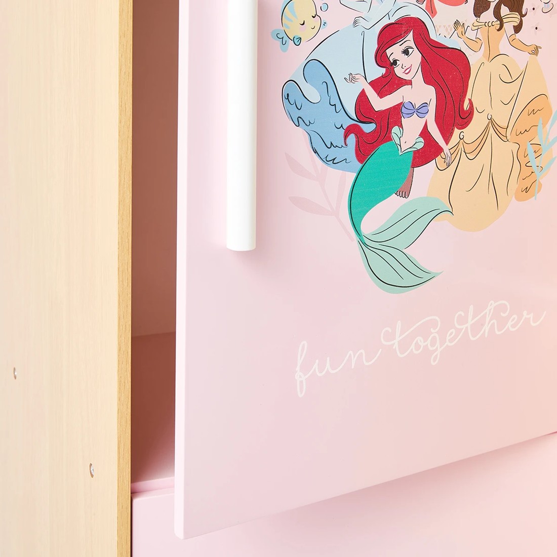 8 Disney Princess Wooden Kitchen with Light and Sound Stove Toy, 8 of 10