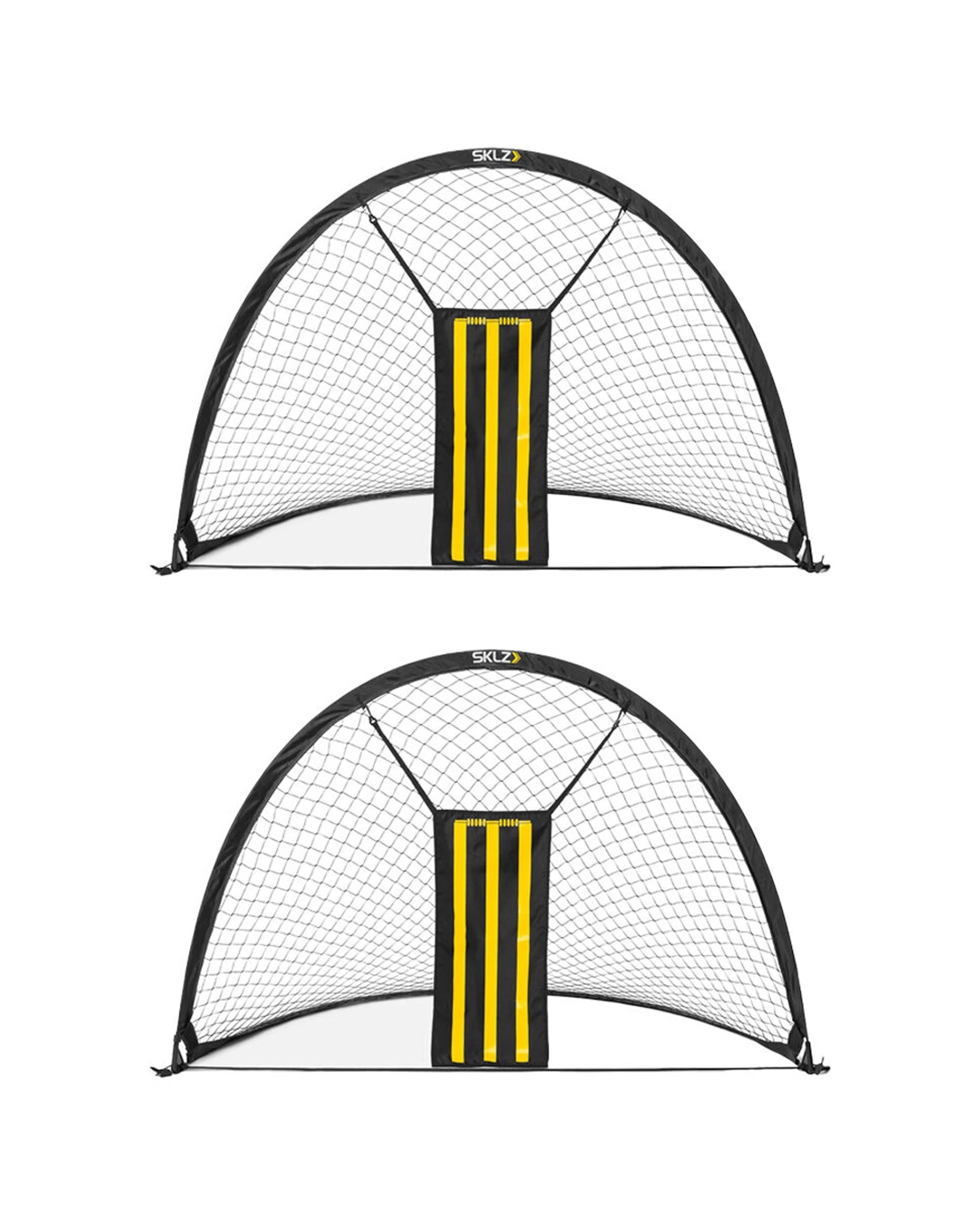 1 Sklz 2PK Pop-Up Cricket Training Net with Practice Stumps 6ft Quick Setup - Multi, 1 of 8