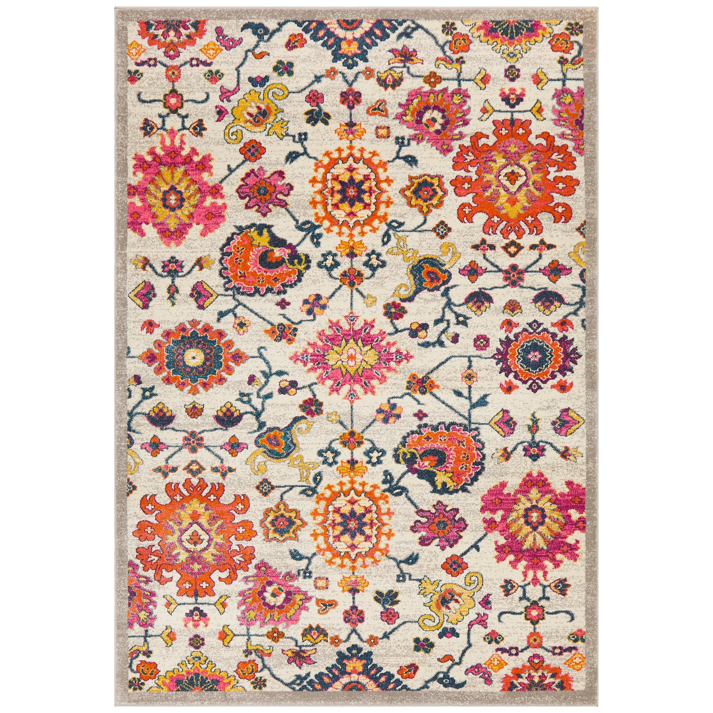 1 Common Ground Rugs Atlas 208 400x300cm - White, 1 of 7