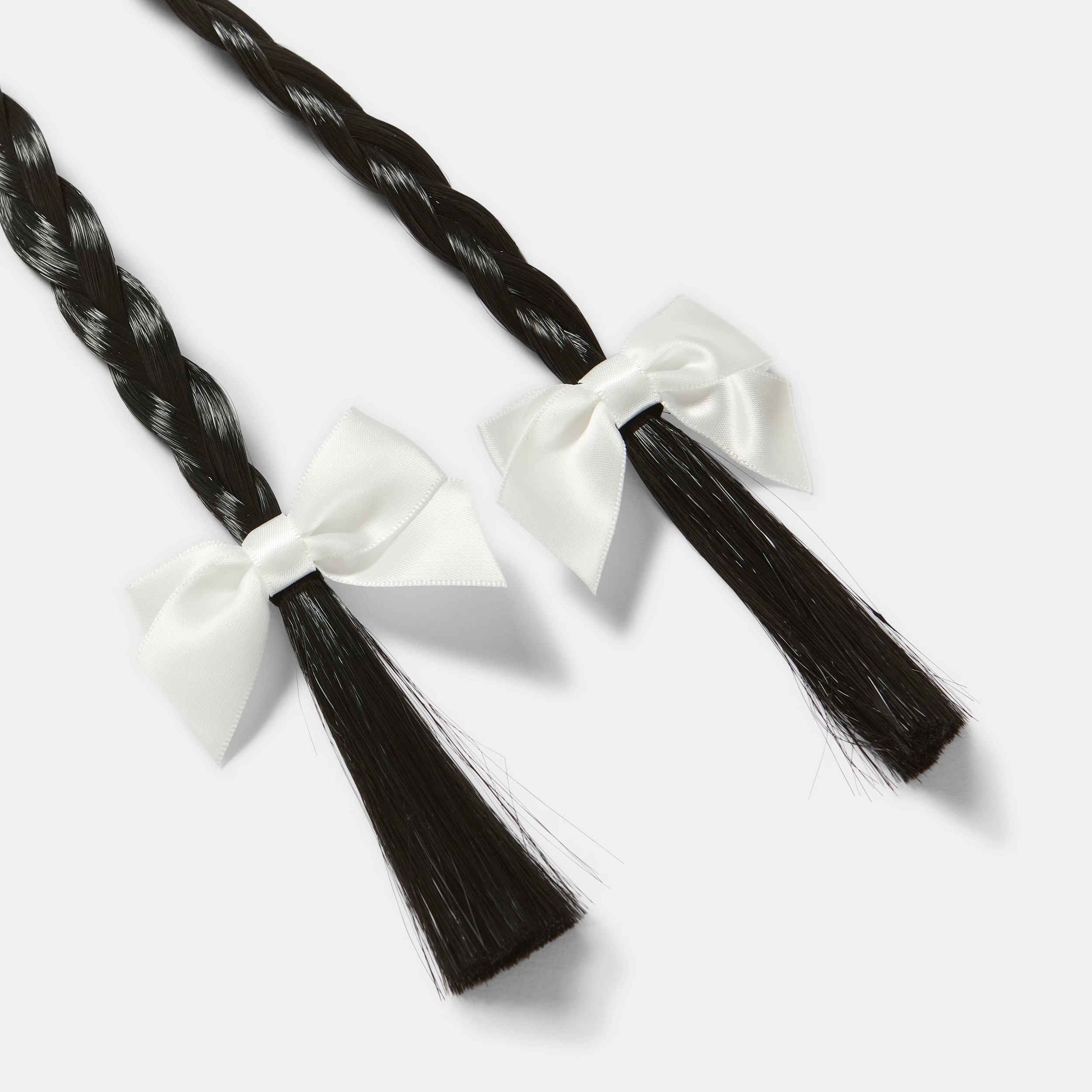 2 Halloween Plait Headband - Black, 2 of 4