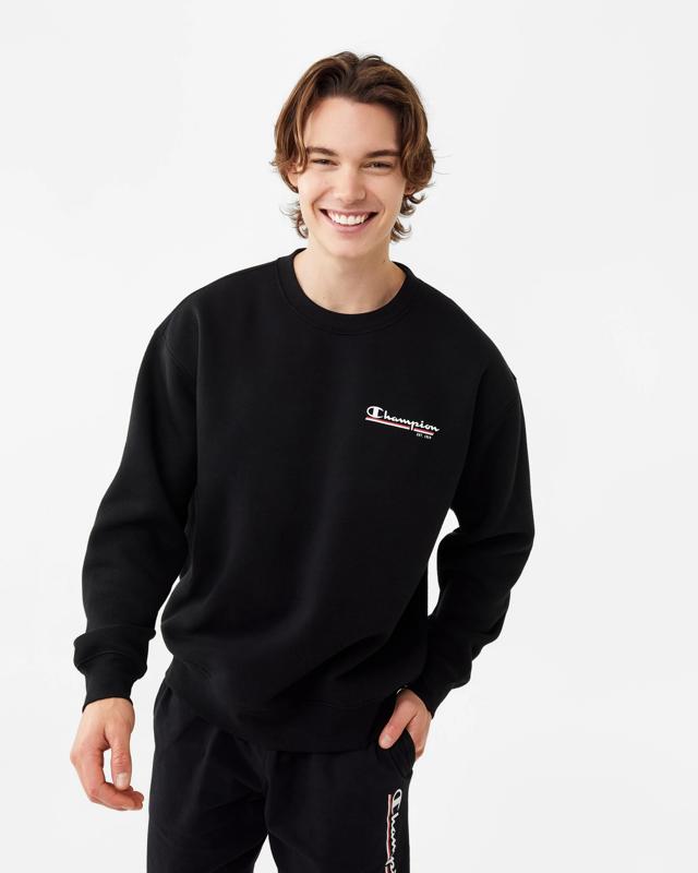 Champion Script Mens Crew Neck Sweats