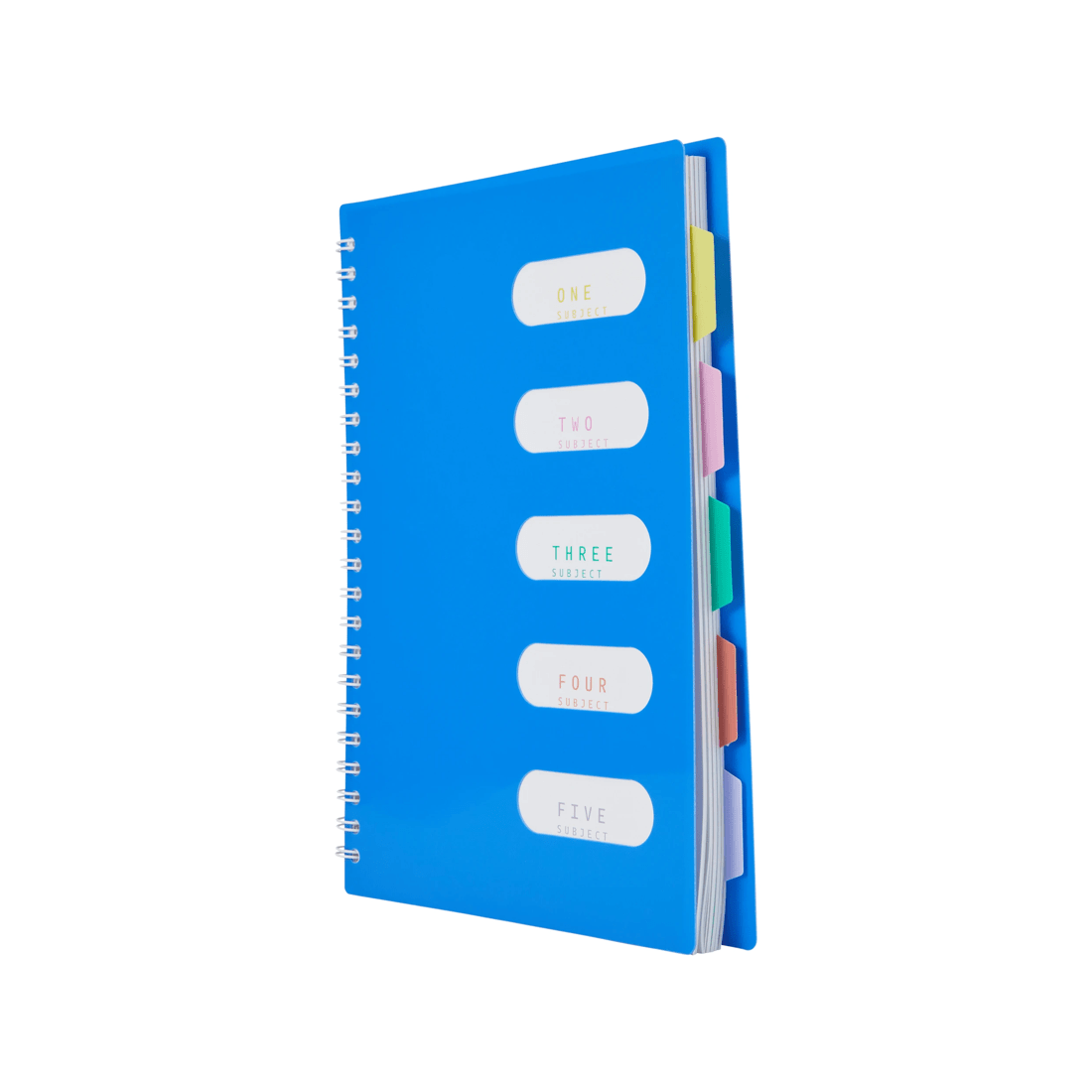 3 A4 Spiral 5 Subject Notebook, 3 of 4