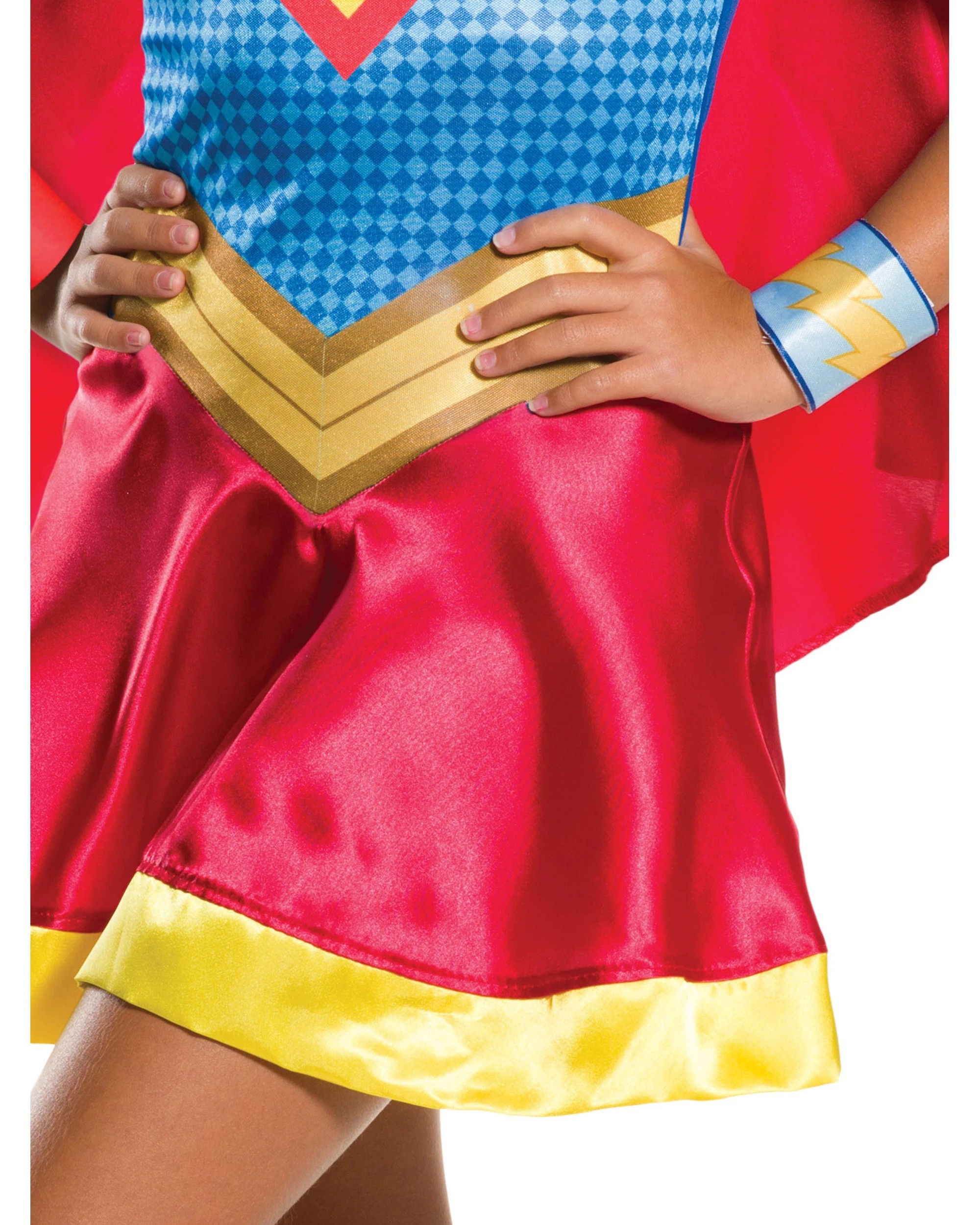 3 Dc Comics Supergirl Dcshg Kids Classic Dress Size M - Multi, 3 of 3