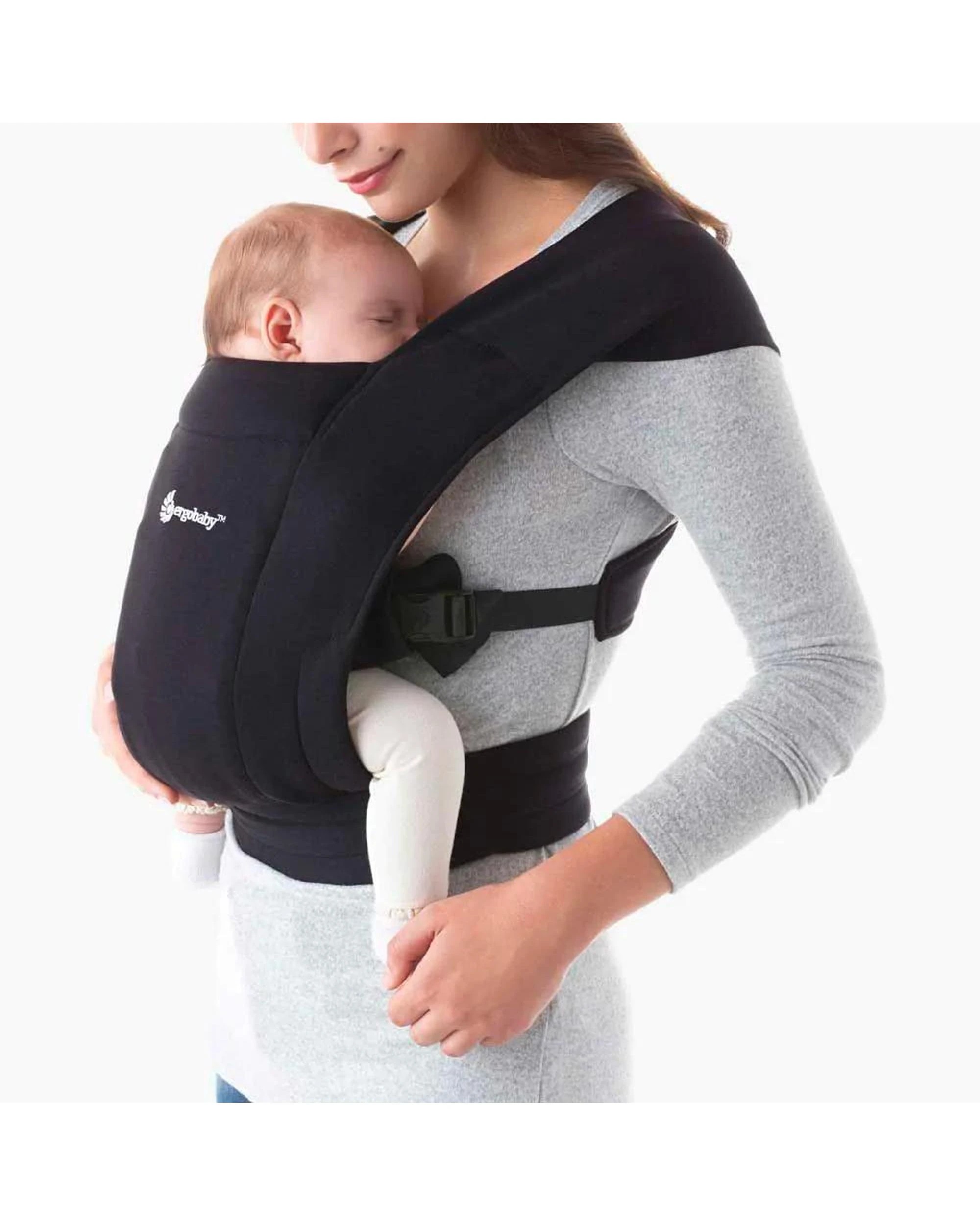 1 Ergobaby Embrace Cozy Newborn Baby Carrier  Pure Black, 1 of 3