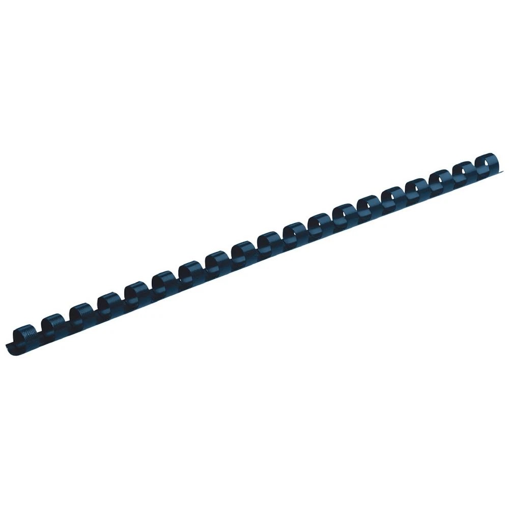 1 Fellowes Binding Combs 21 Loop 8mm Blue 25 Pack, 1 of 3