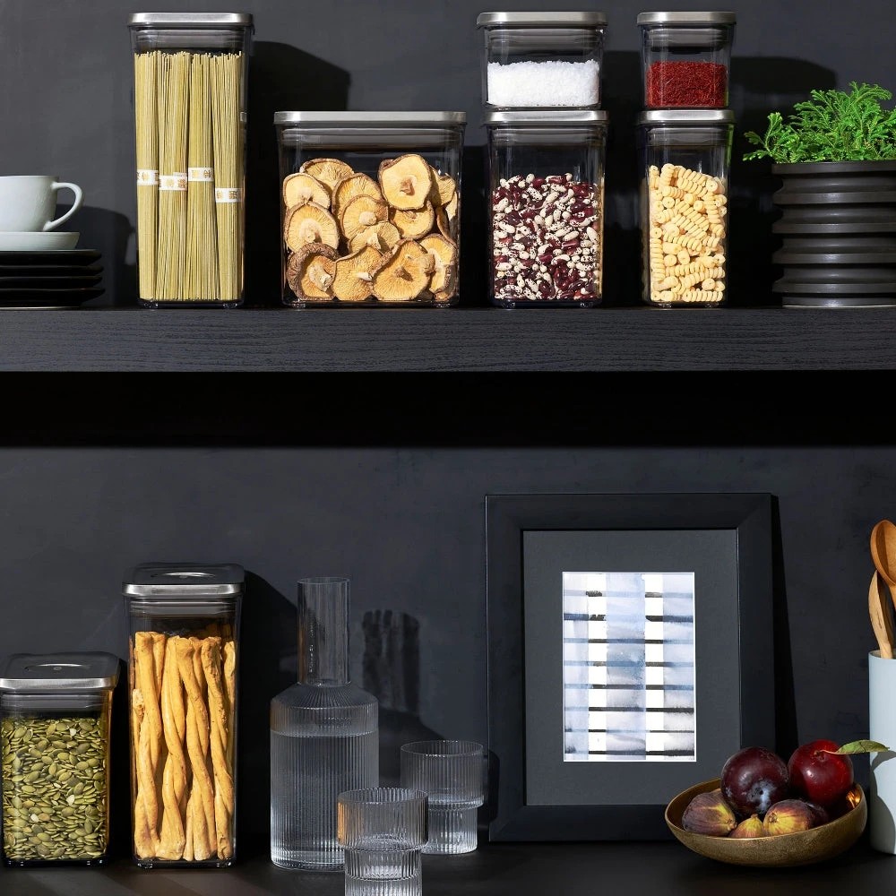 3 OXO Good Grips POP 2.0 2.6 L Square Storage Container - Clear, 3 of 4