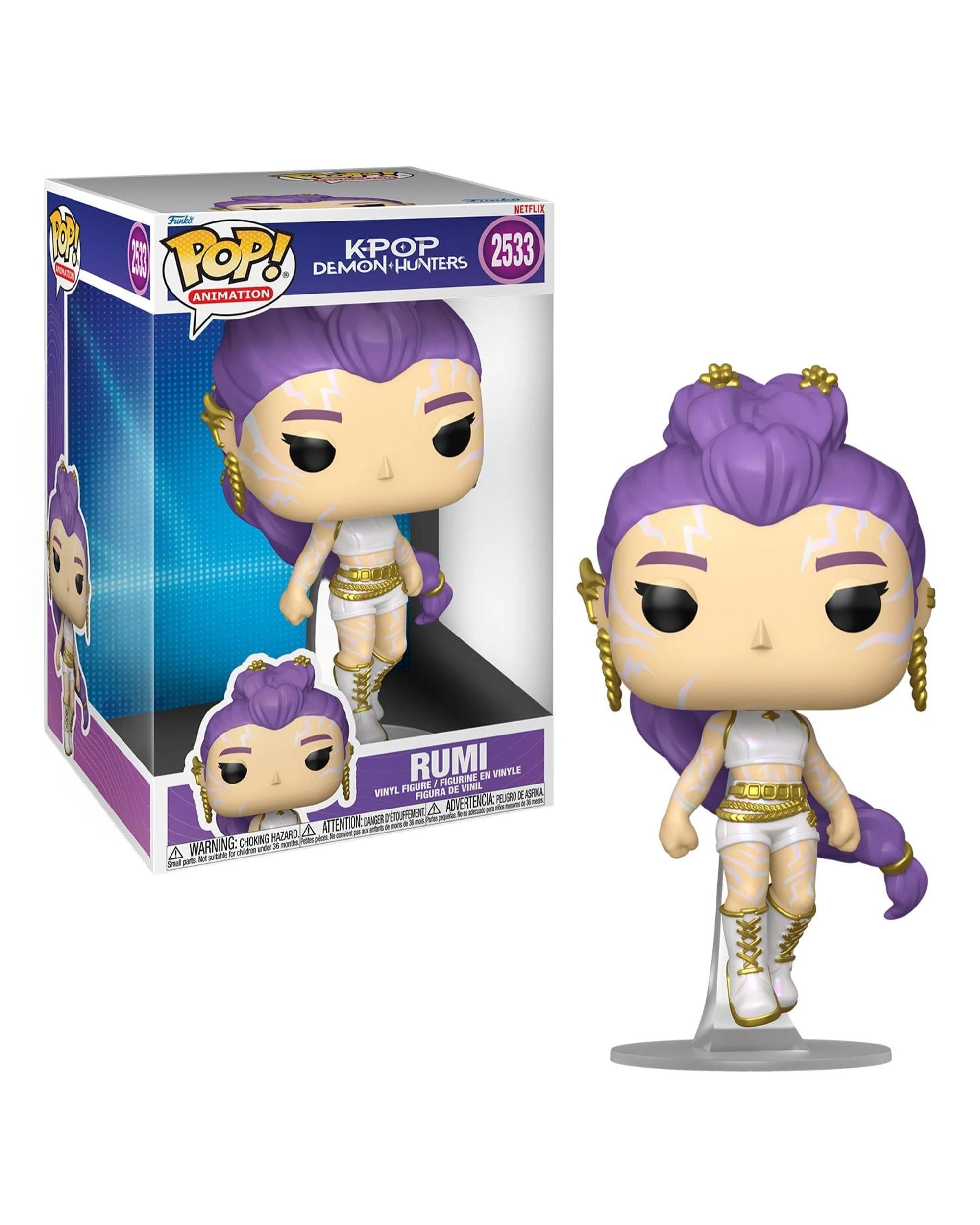1 K-Pop Demon Hunters Rumi 10 inch POP! Jumbo Funko POP! Vinyl, 1 of 3