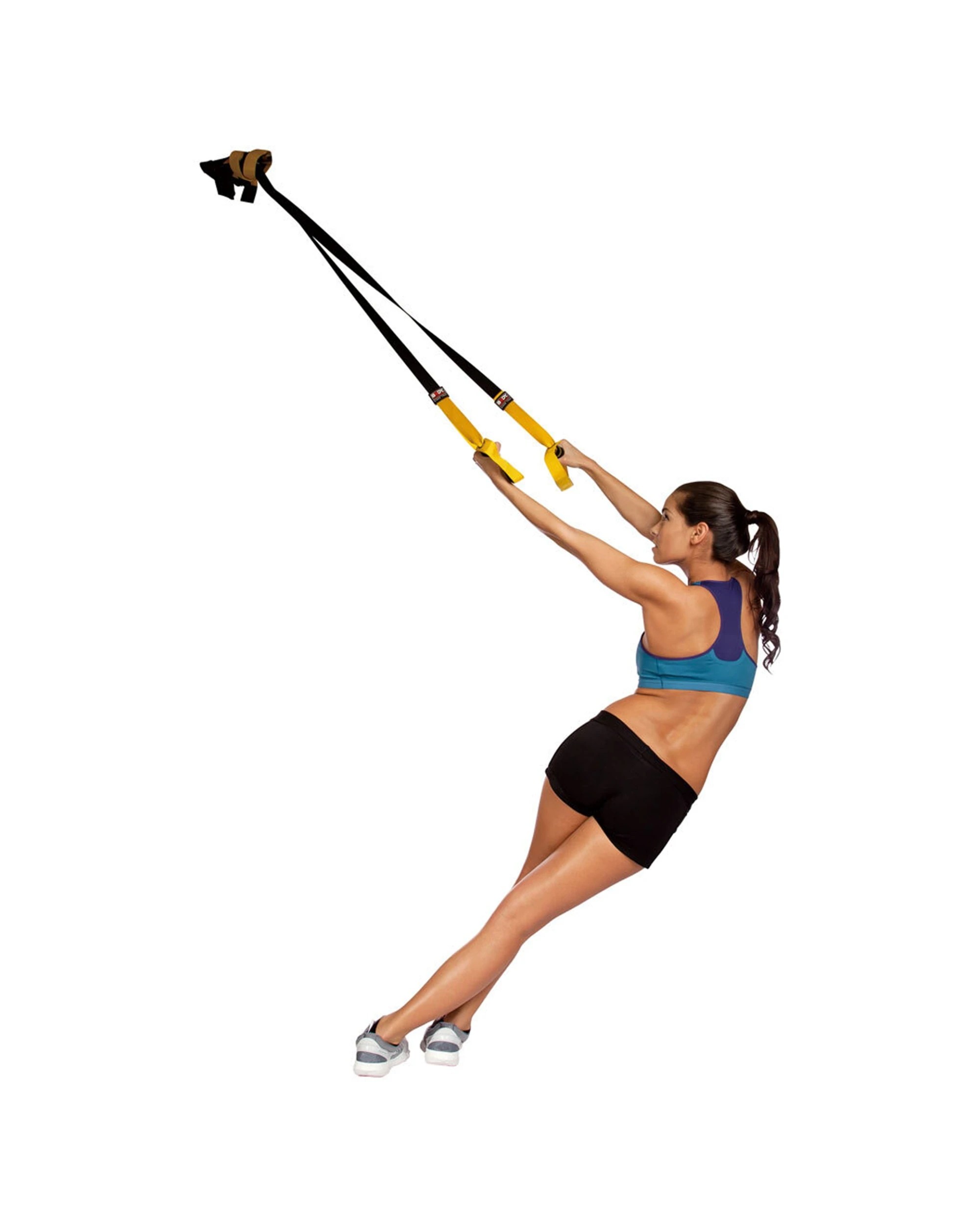 3 Body Sculpture Total Body Suspension Trainer With Carry Bag Nylon Straps - Multi, 3 of 5