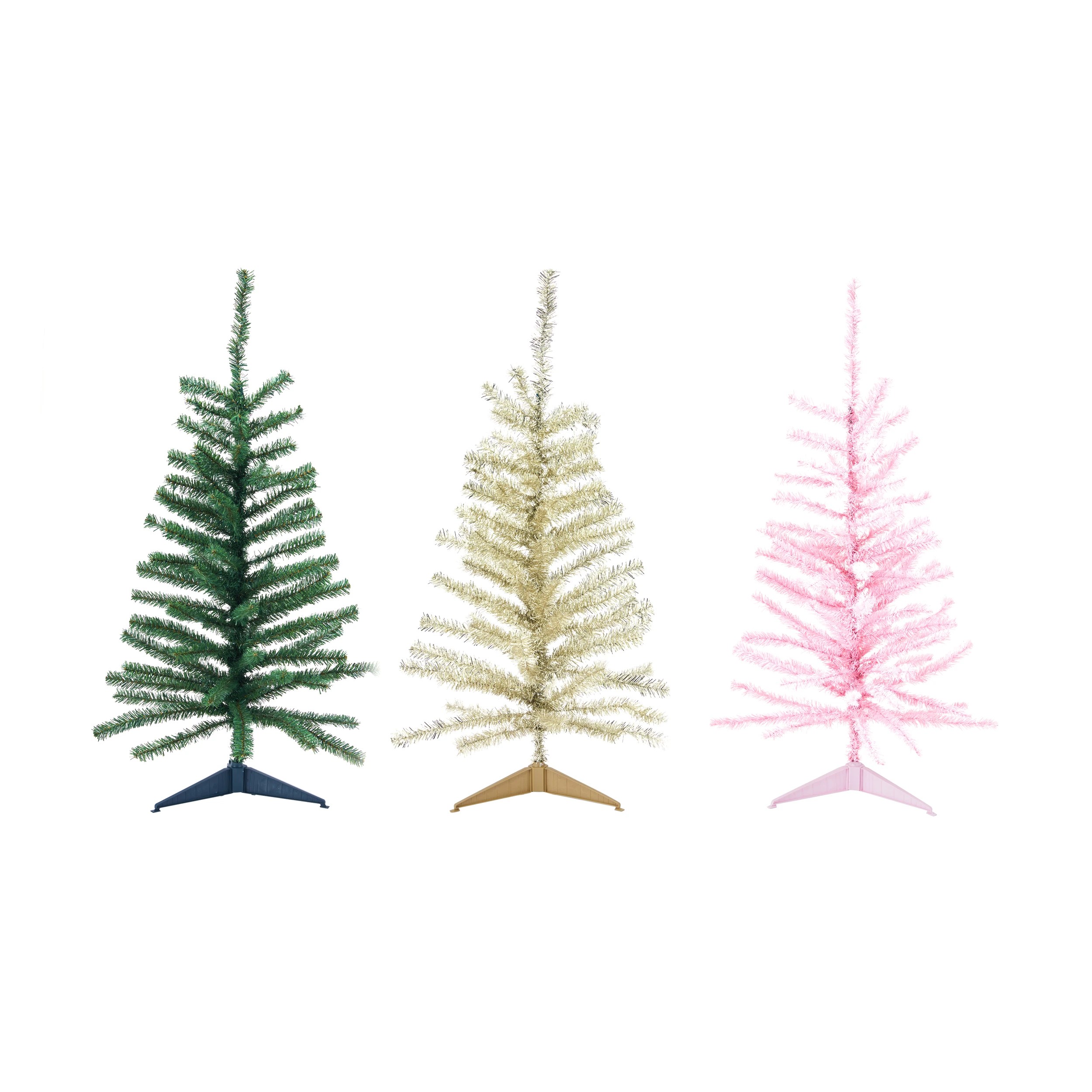 1 90cm (3ft) Christmas Tree - Assorted, 1 of 5