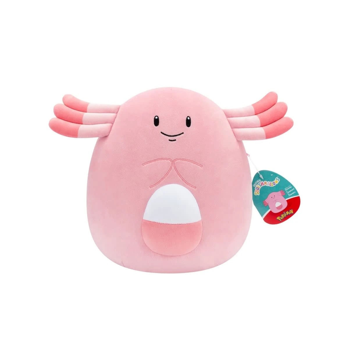 1 25cm Original Squishmallows Pokemon Plush Toy - Chansey, 1 of 4