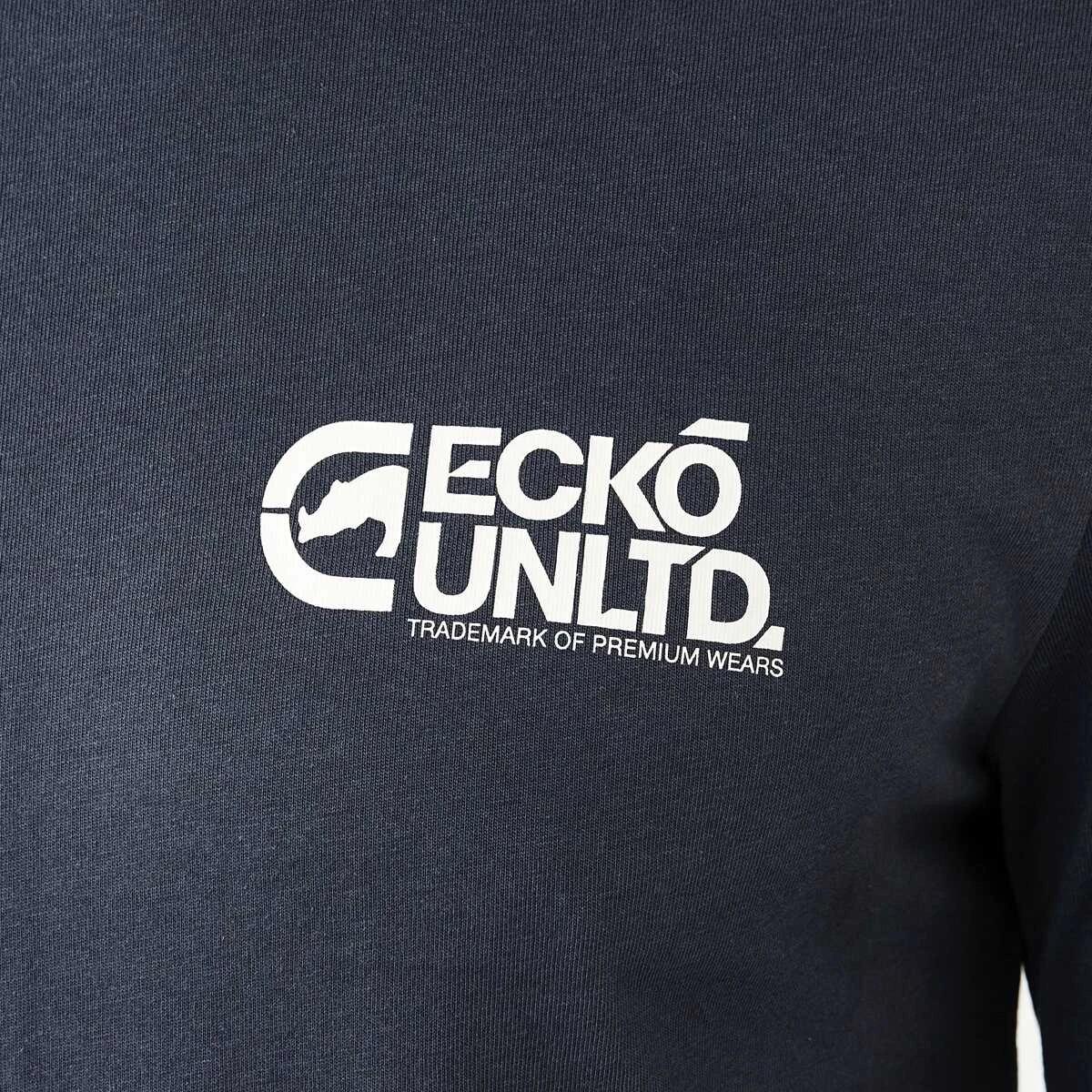 5 Ecko License Long Sleeve Graphic T-shirt Blu Ombre, 5 of 6