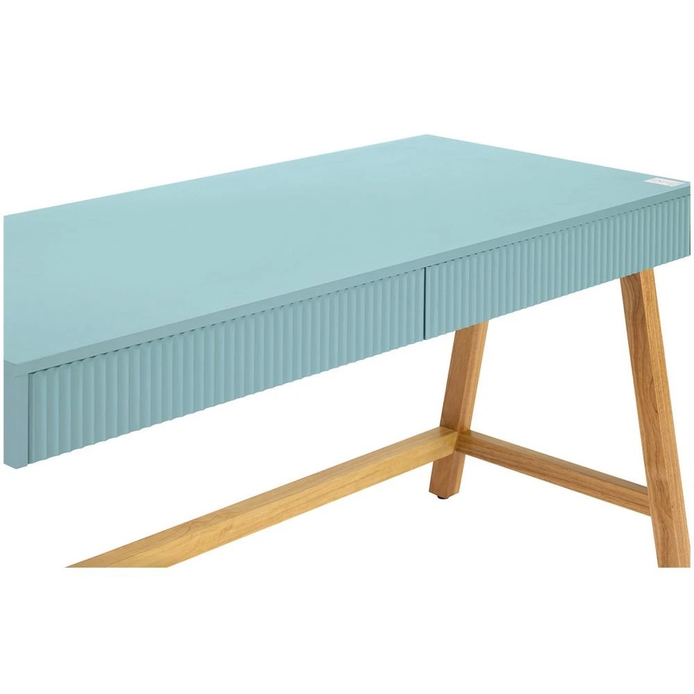 8 Stilford Ribe 2 Drawer 1400mm Desk Green Desks, Tables and Workstations, 8 of 10