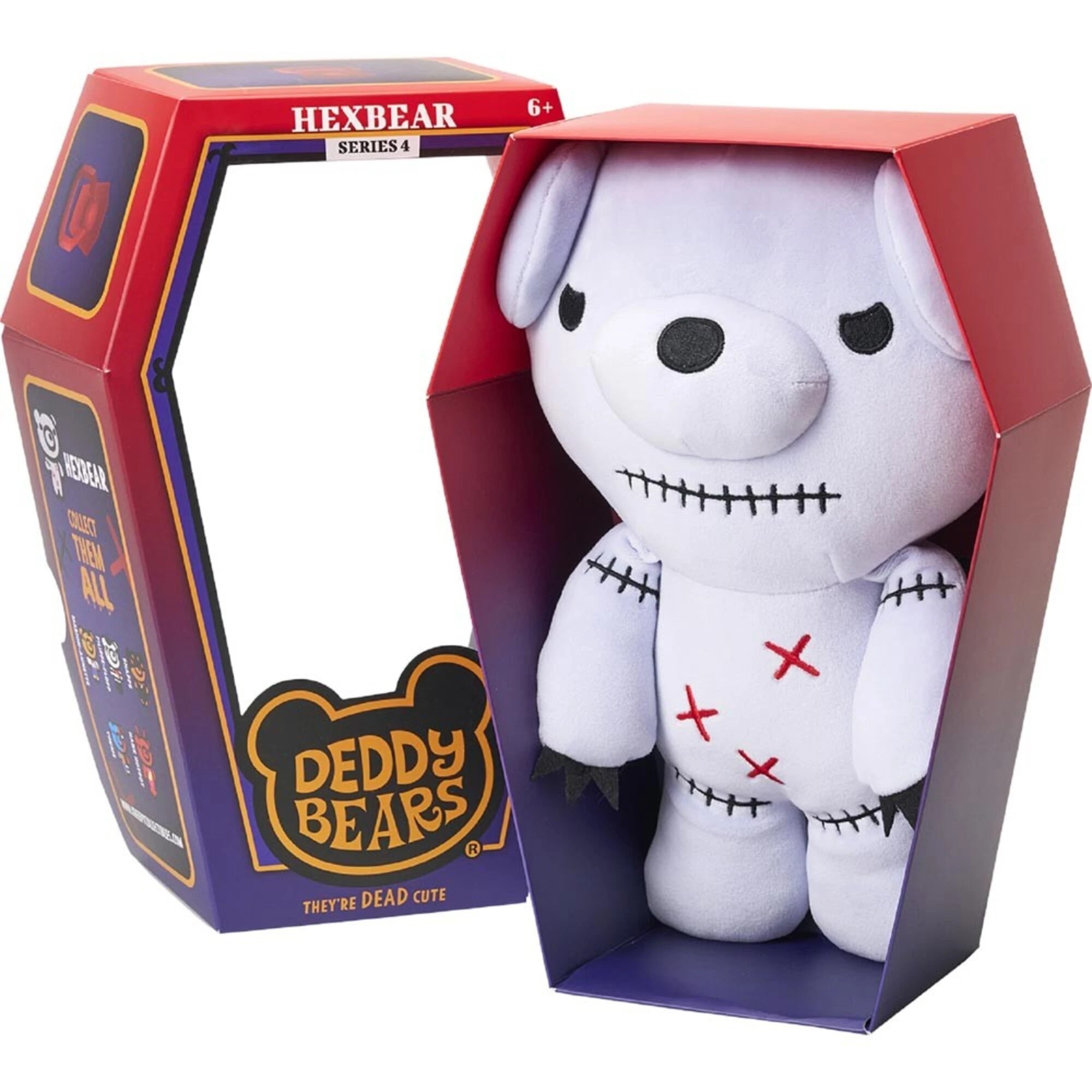 1 Deddy Bear - Hexbear Series 4 Plush - Multi, 1 of 3