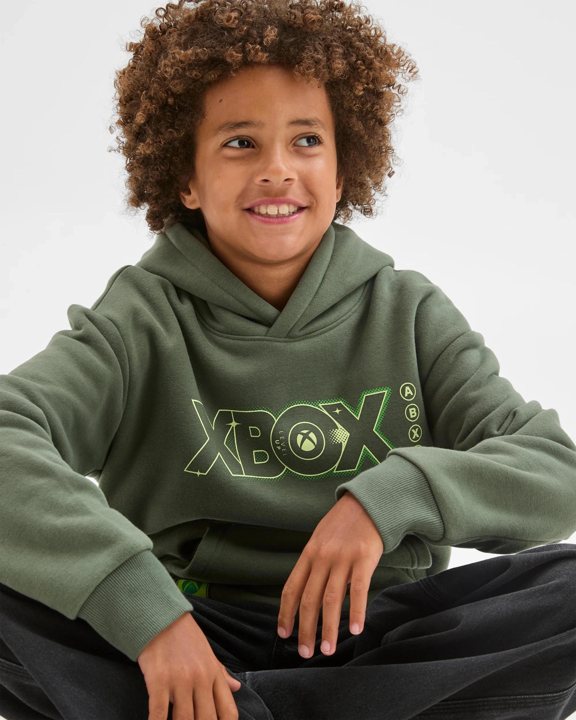 X-Box Xbox Australian Cotton Blend Popover Sweat Top - Kmart