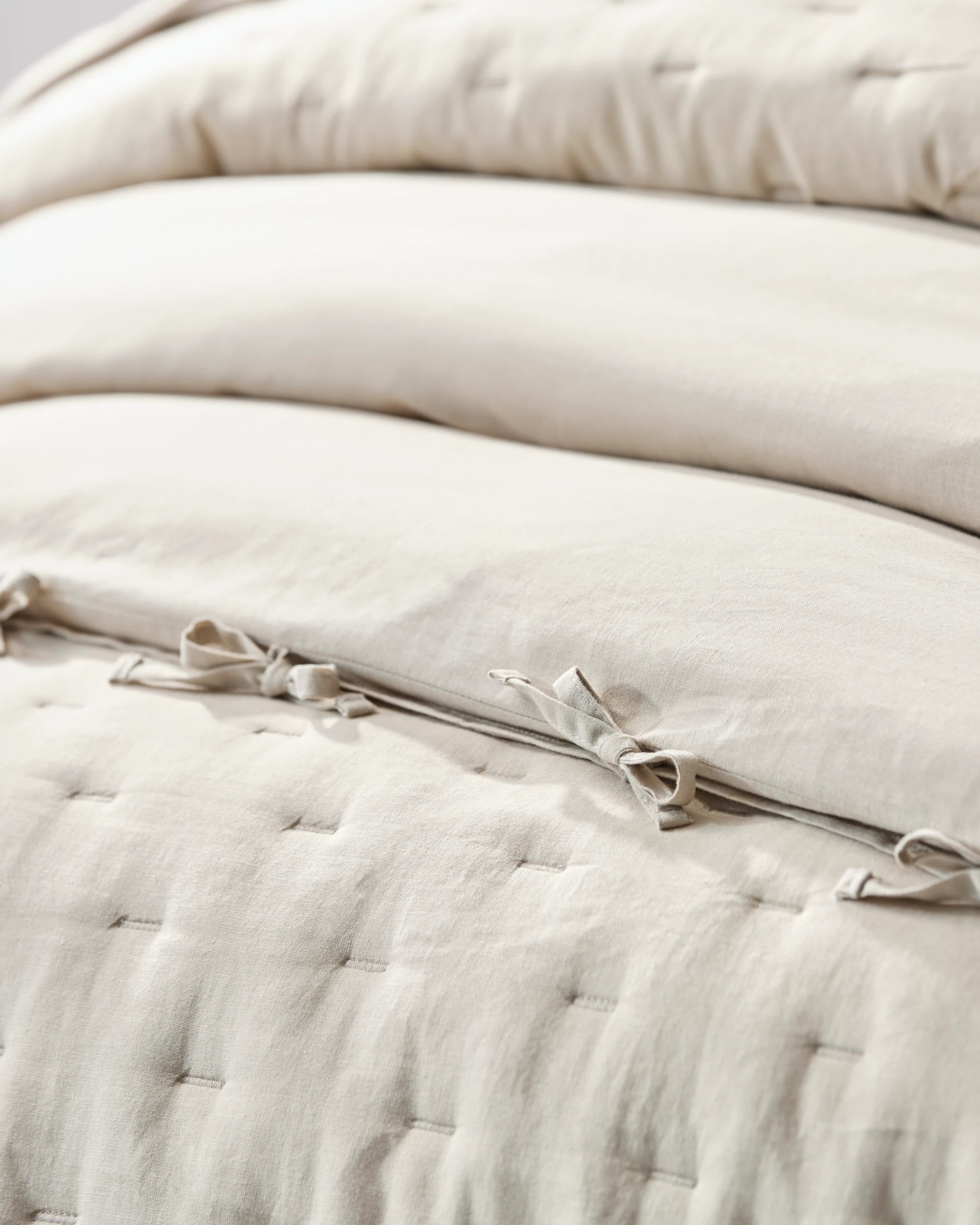 3 Target Laynie Linen/Cotton Coverlet Set - Double Bed - Natural, 3 of 10