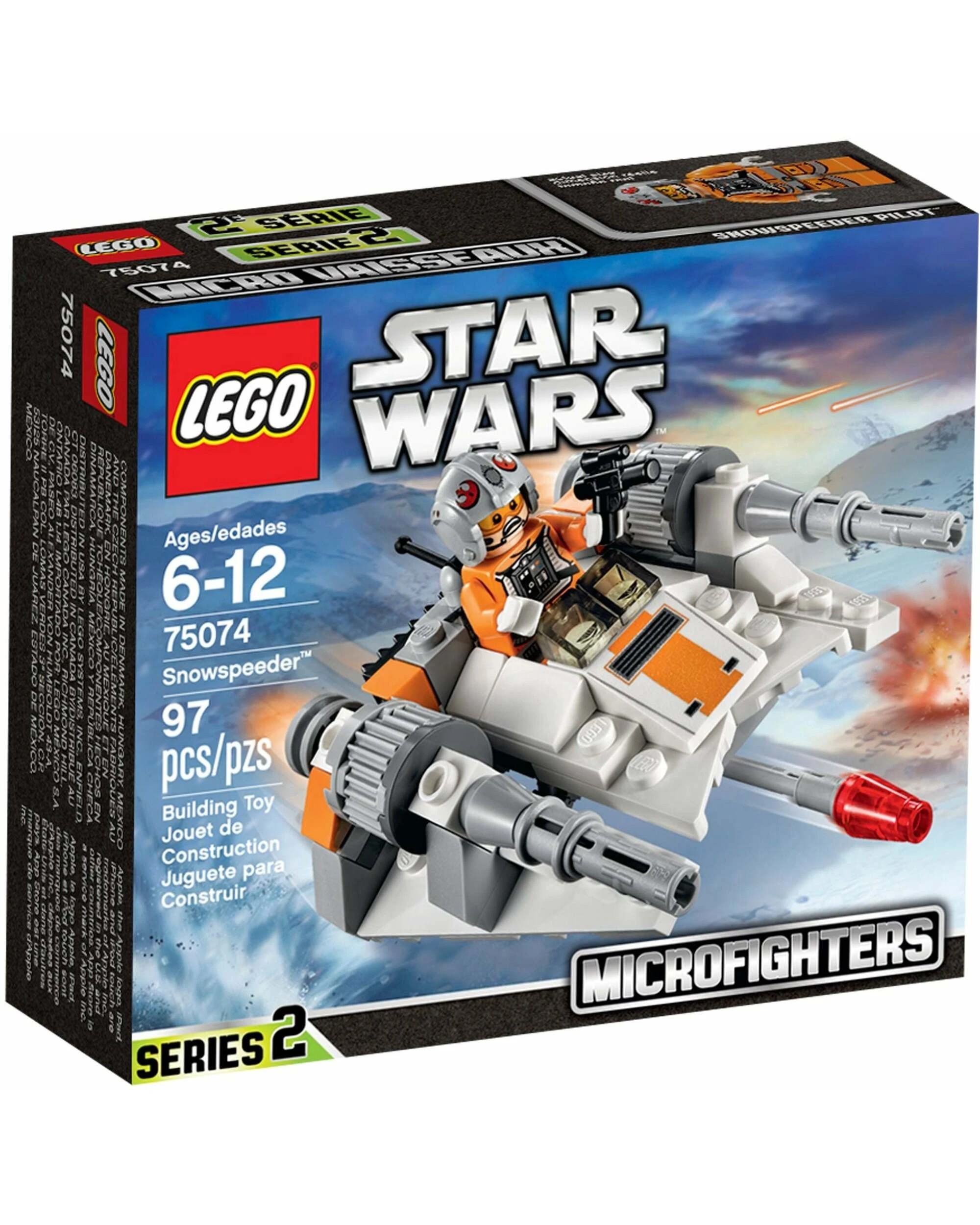 1 LEGO 75074 Snowspeeder Microfighter - Star Wars, 1 of 5