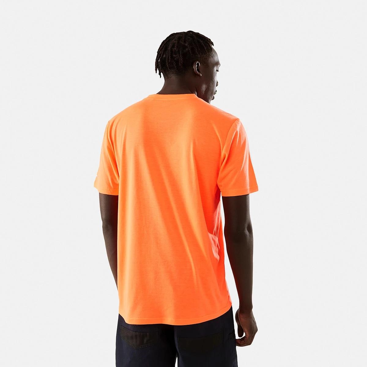3 Everlast Mens Workwear Fluorescent T-shirt Orange, 3 of 6