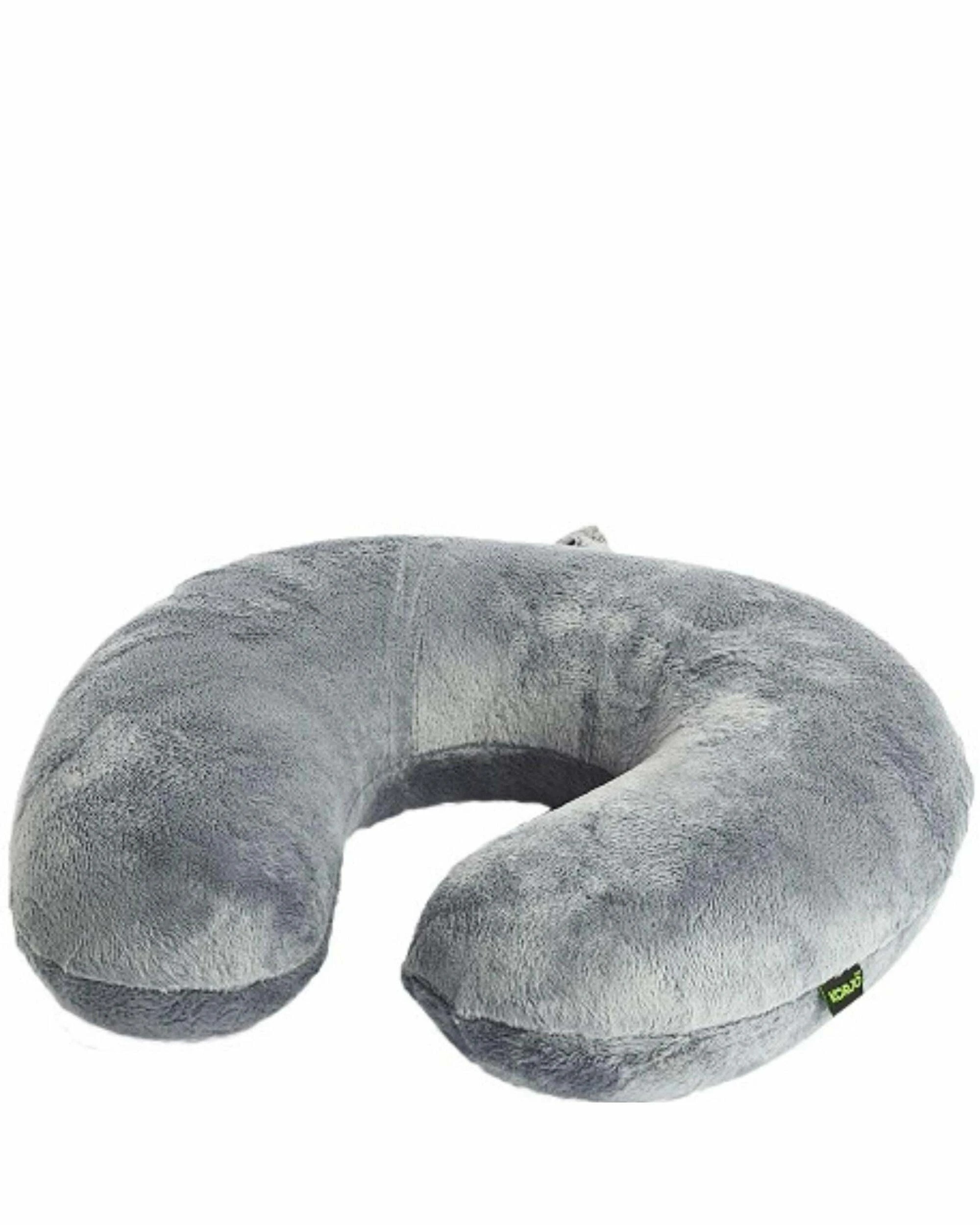 1 Korjo Memory Foam Travel Pillow - Grey - Grey, 1 of 1
