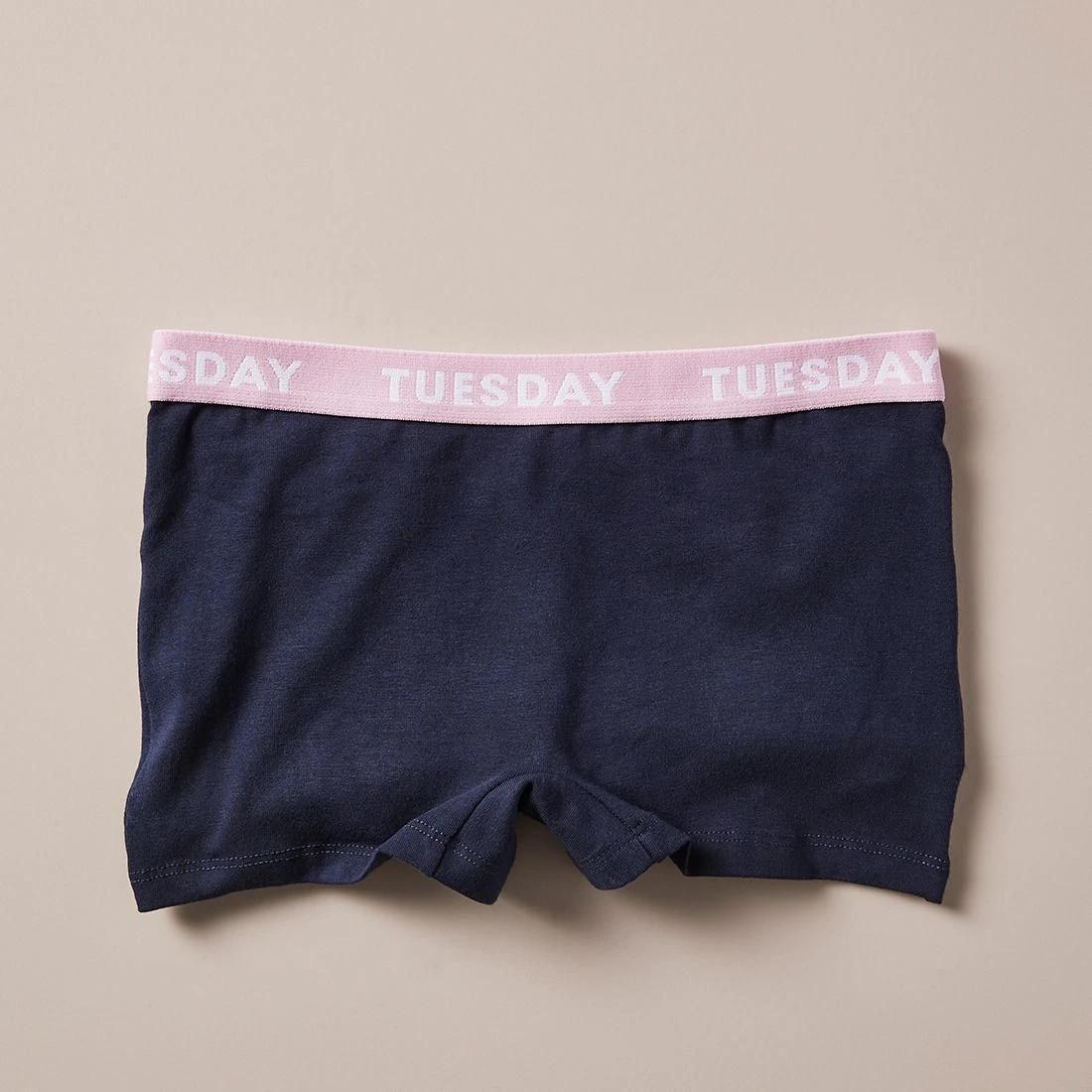 5 Girls Maxx Shorties 7 Pack NAVY BLUE, 5 of 9