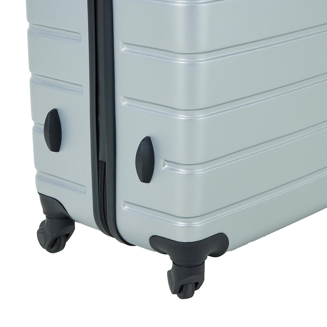 6 6 Piece Family Luggage Set - Silver, 6 of 10