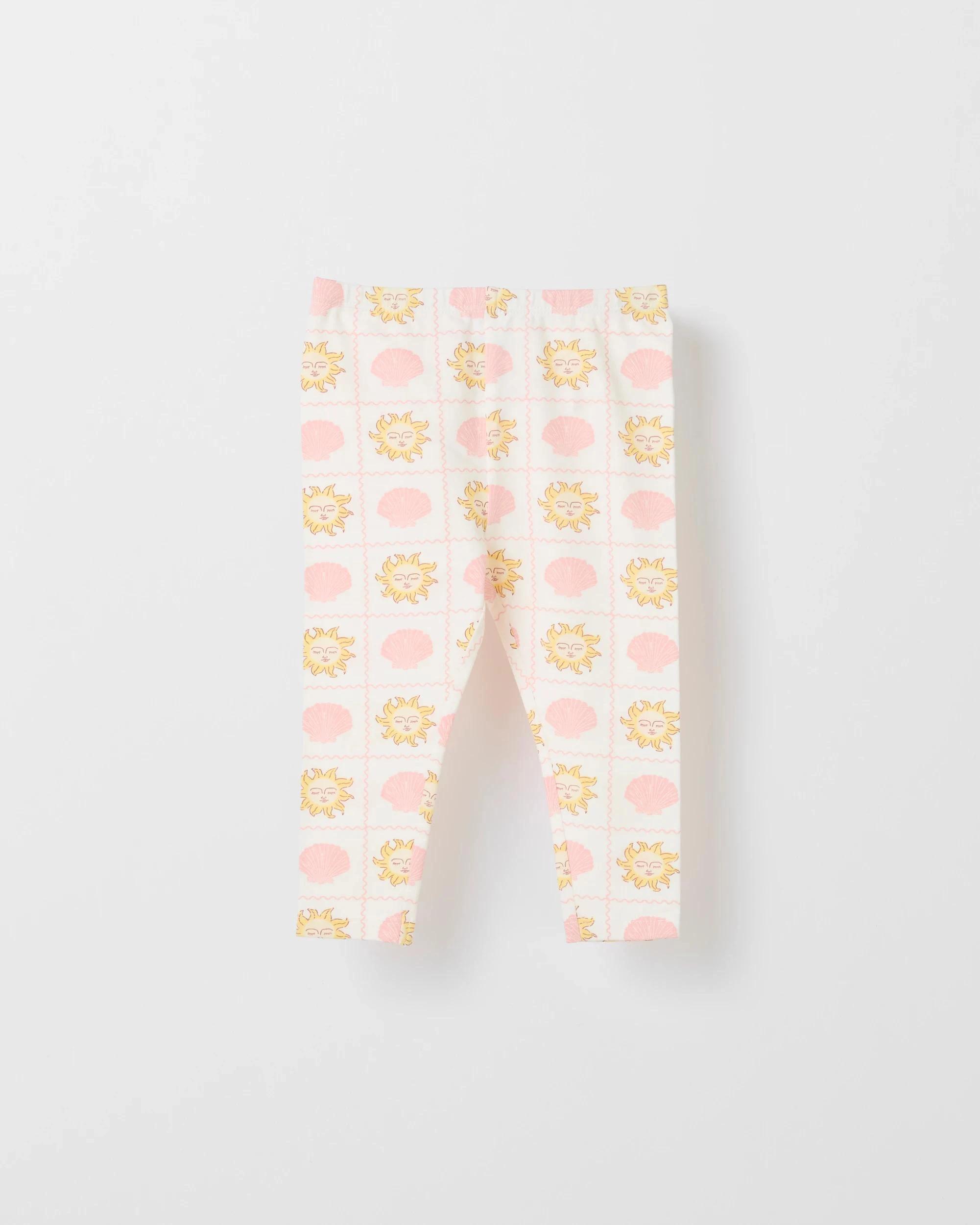 5 Target Baby Organic Cotton Baby Print Leggings 3 Pack SHELL, 5 of 5