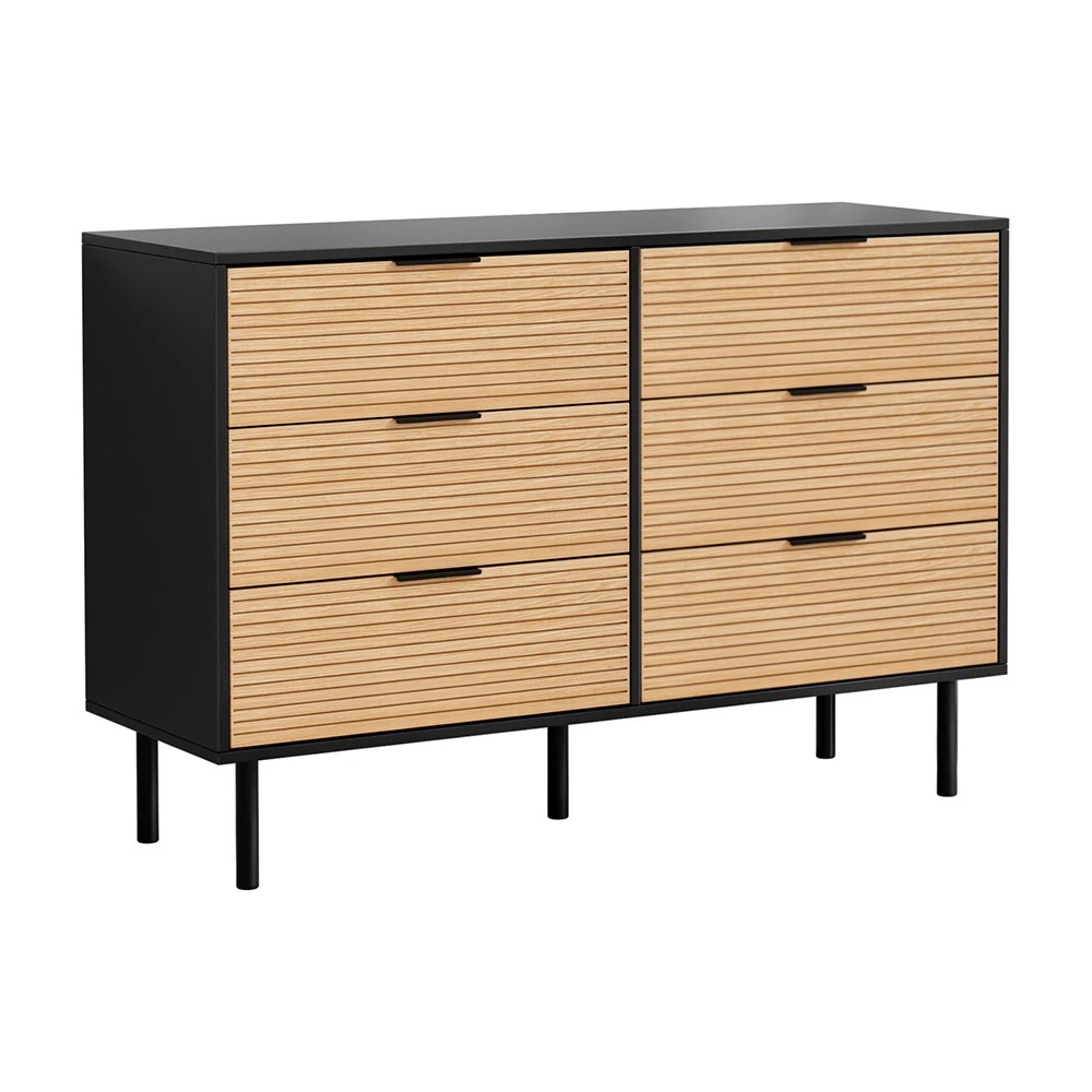 1 Artiss 6 Chest of Drawers Dresser Table & - Multi, 1 of 7
