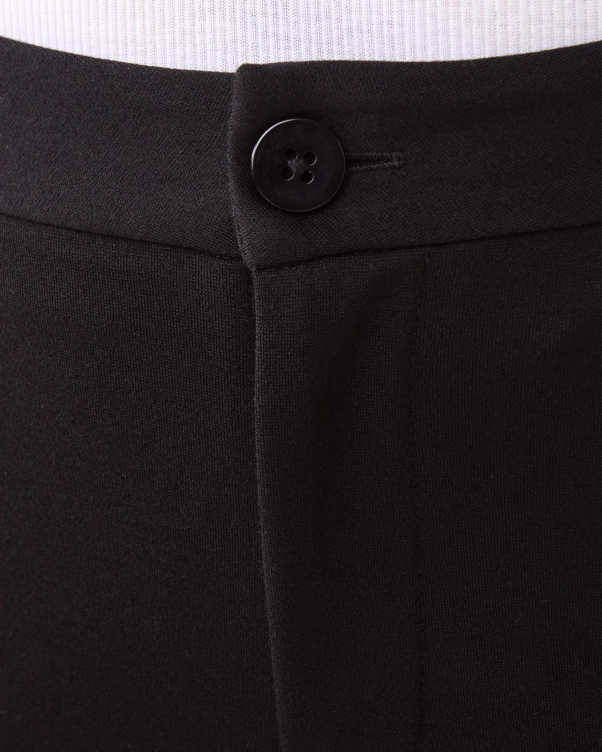 4 Slim Ponte Work Pants Black, 4 of 5