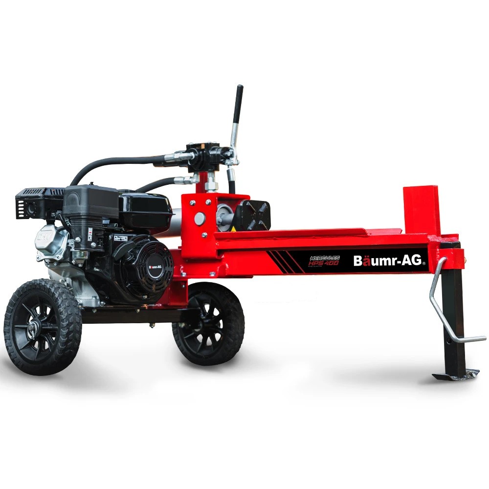 1 Baumr-AG 12 Tonne Petrol Hydraulic Wood Log Splitter, - HPS400, 1 of 1