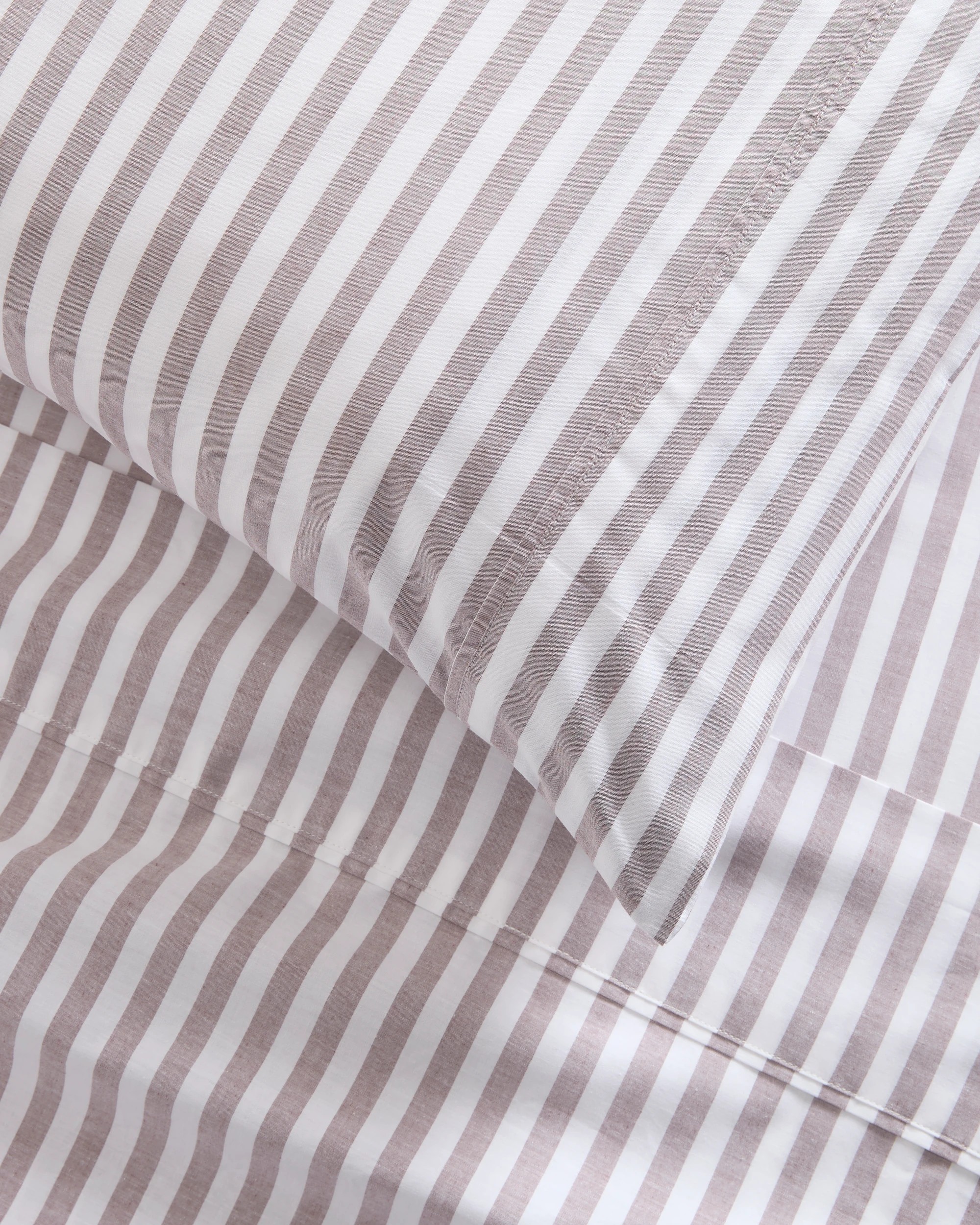 3 Target Australian Cotton Mix & Match Flat Sheet - King Bed - Brown, 3 of 3