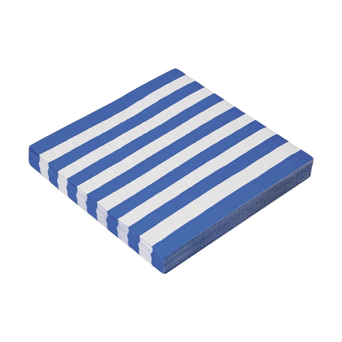 2 50 Pack Blue Stripe Napkins, 2 of 3