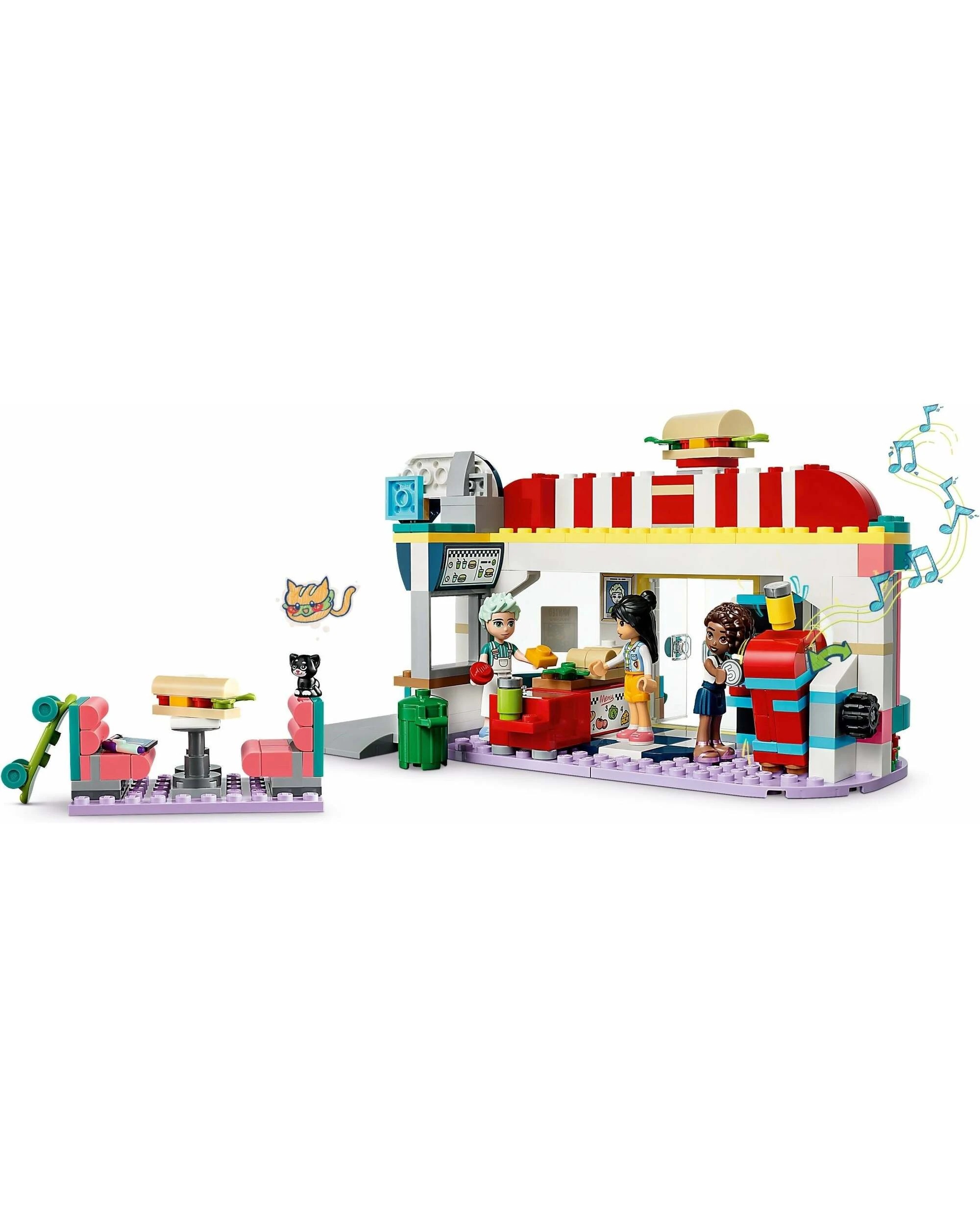 2 LEGO Friends Series 41728 Heartlake Downtown Diner, 2 of 5