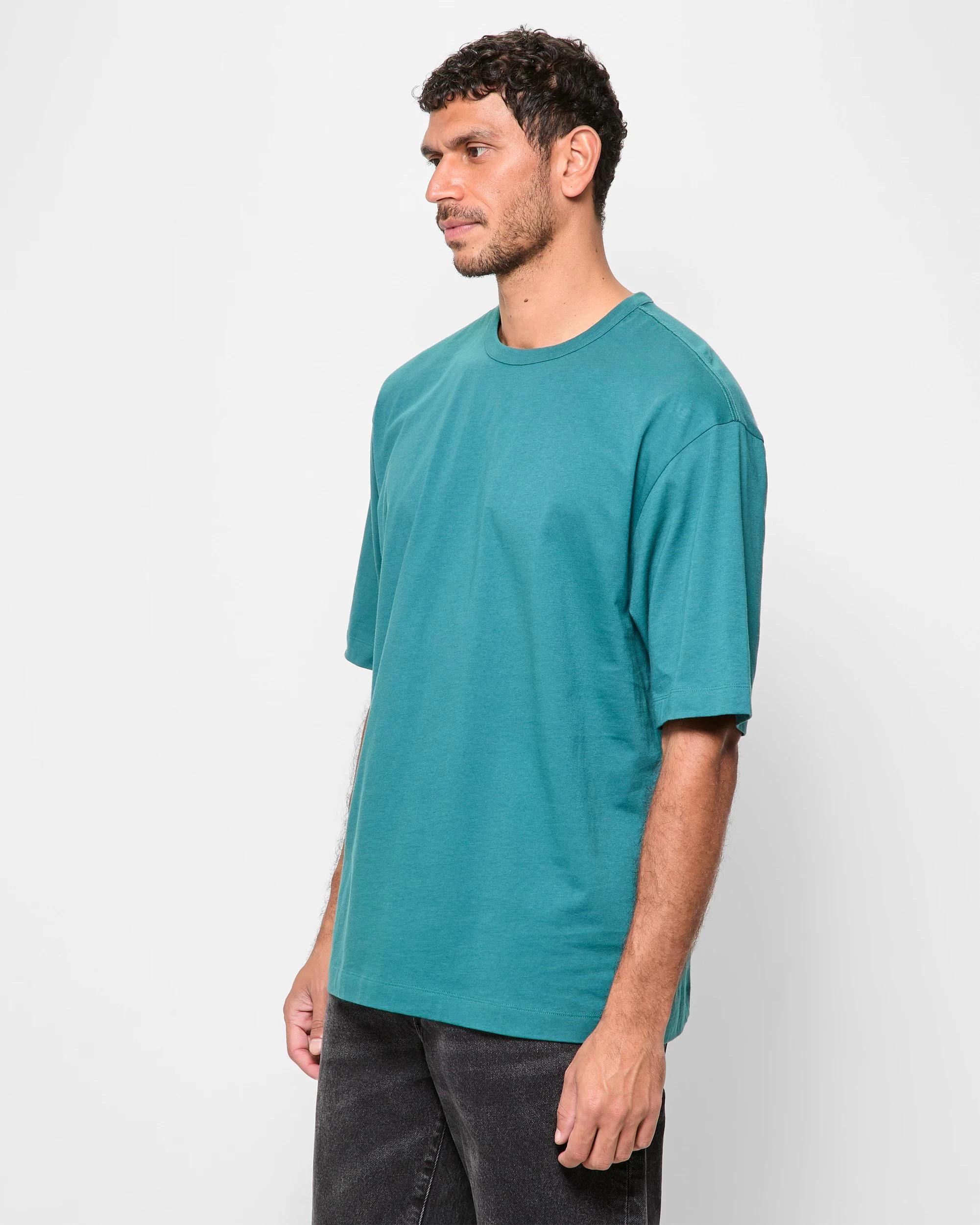3 Target Australian Cotton Oversized T-Shirt TEAL, 3 of 5