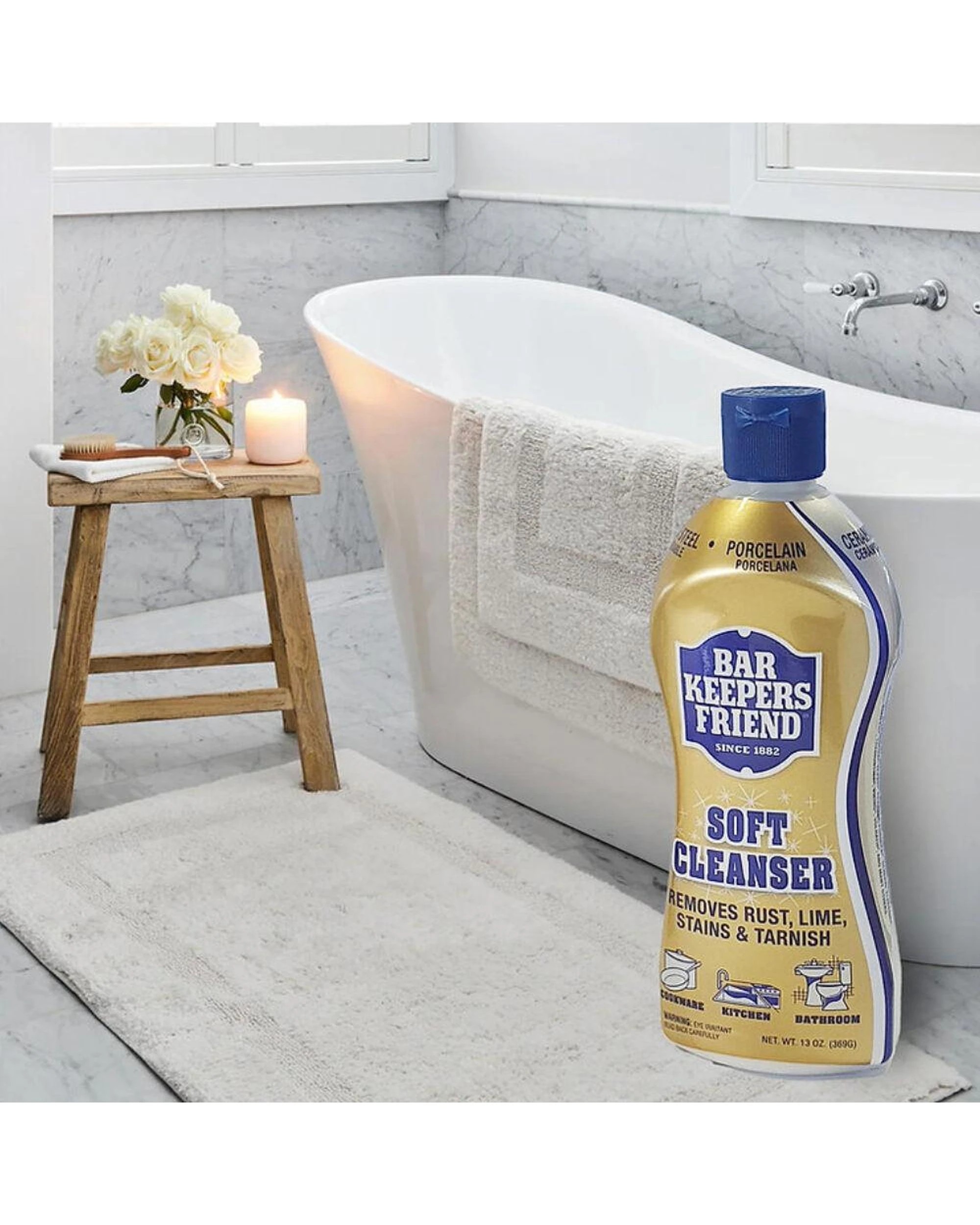 7 Bar Keepers Friend Soft Cleanser 737g  Set of 8, 7 of 8