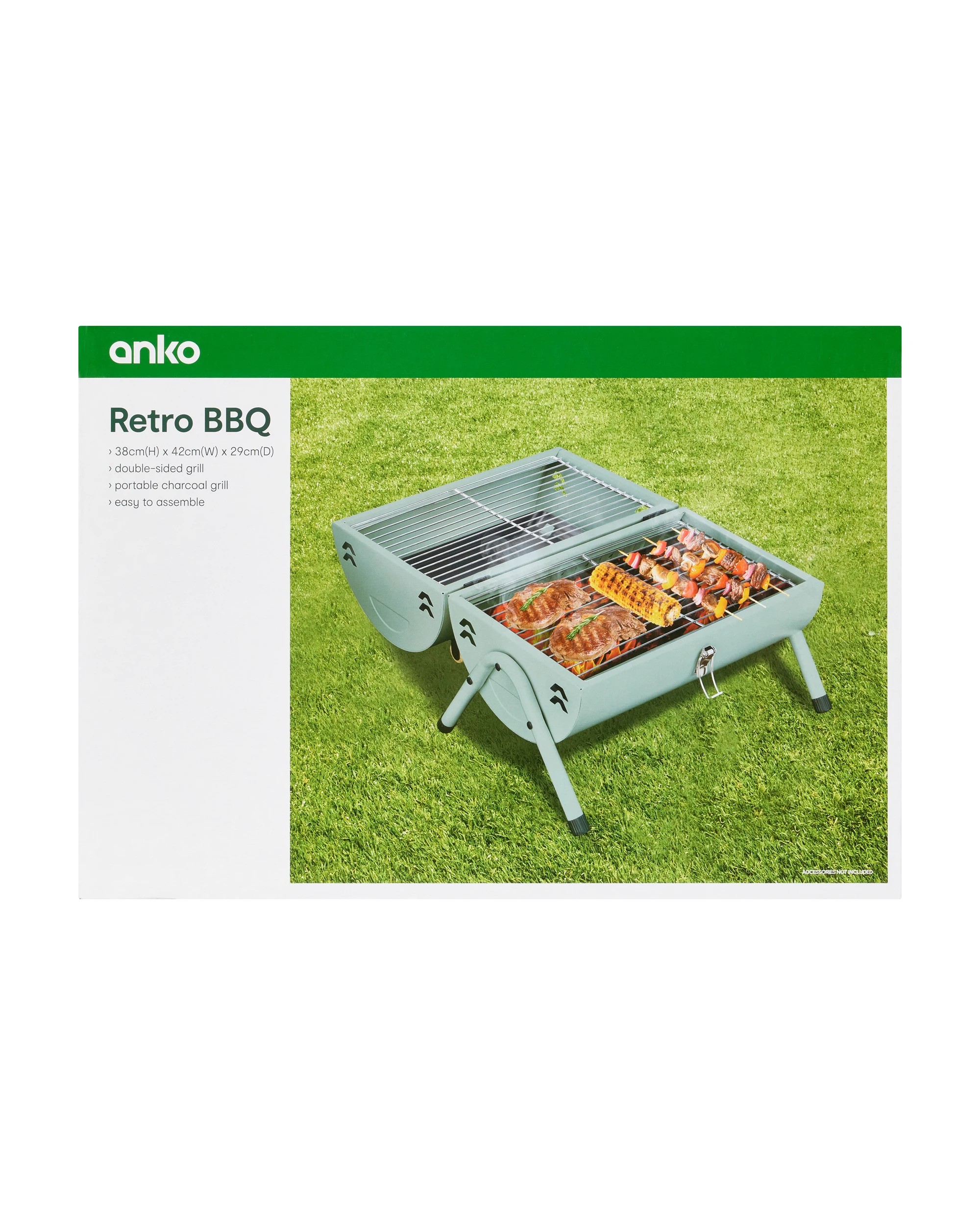 8 Retro BBQ - Sage, 8 of 8