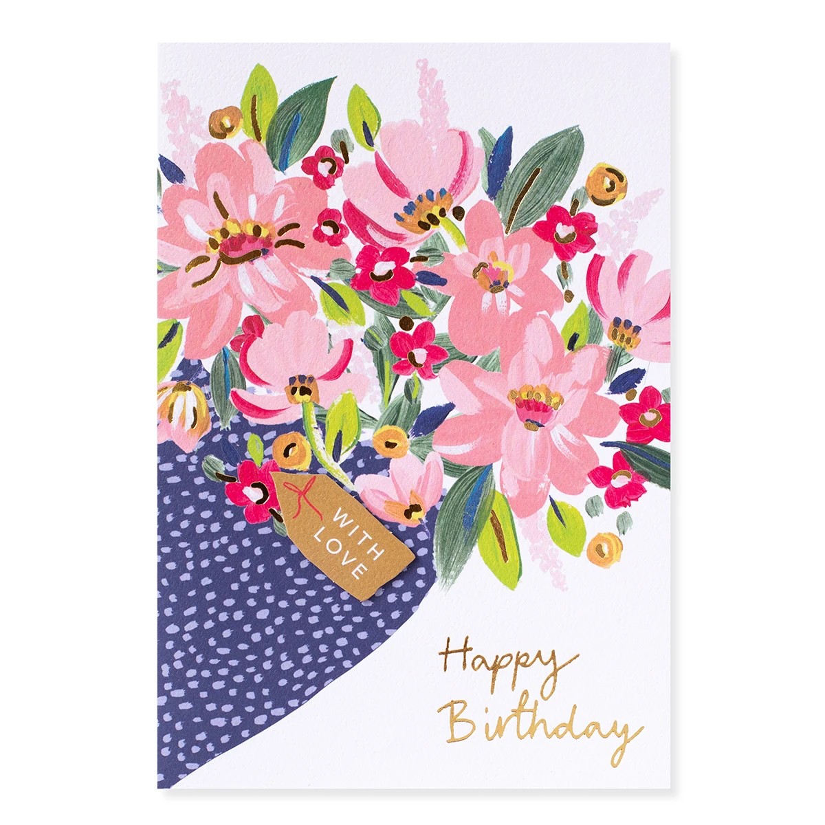 3 Connections from Hallmark Birthday Card - Flower Bouquet, 3 of 3
