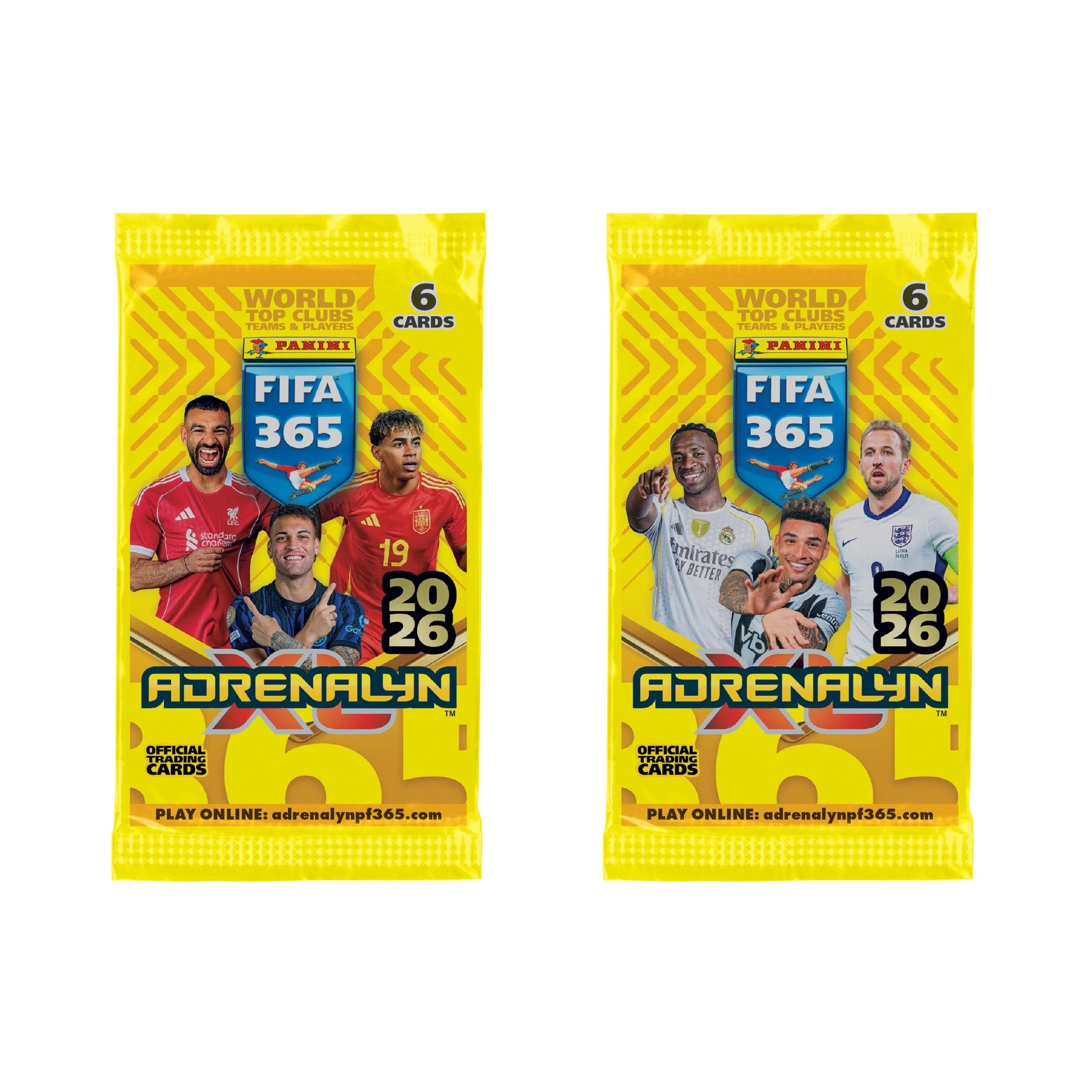 1 Panini FIFA 365 Adrenalyn XL 2026 Soccer Trading Cards Booster Pack - Assorted, 1 of 5