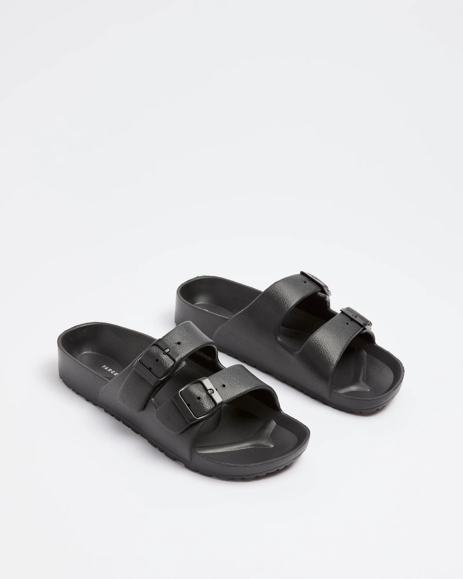 3 Target Womens Double Buckle Eva Slide - Myah BLACK, 3 of 3