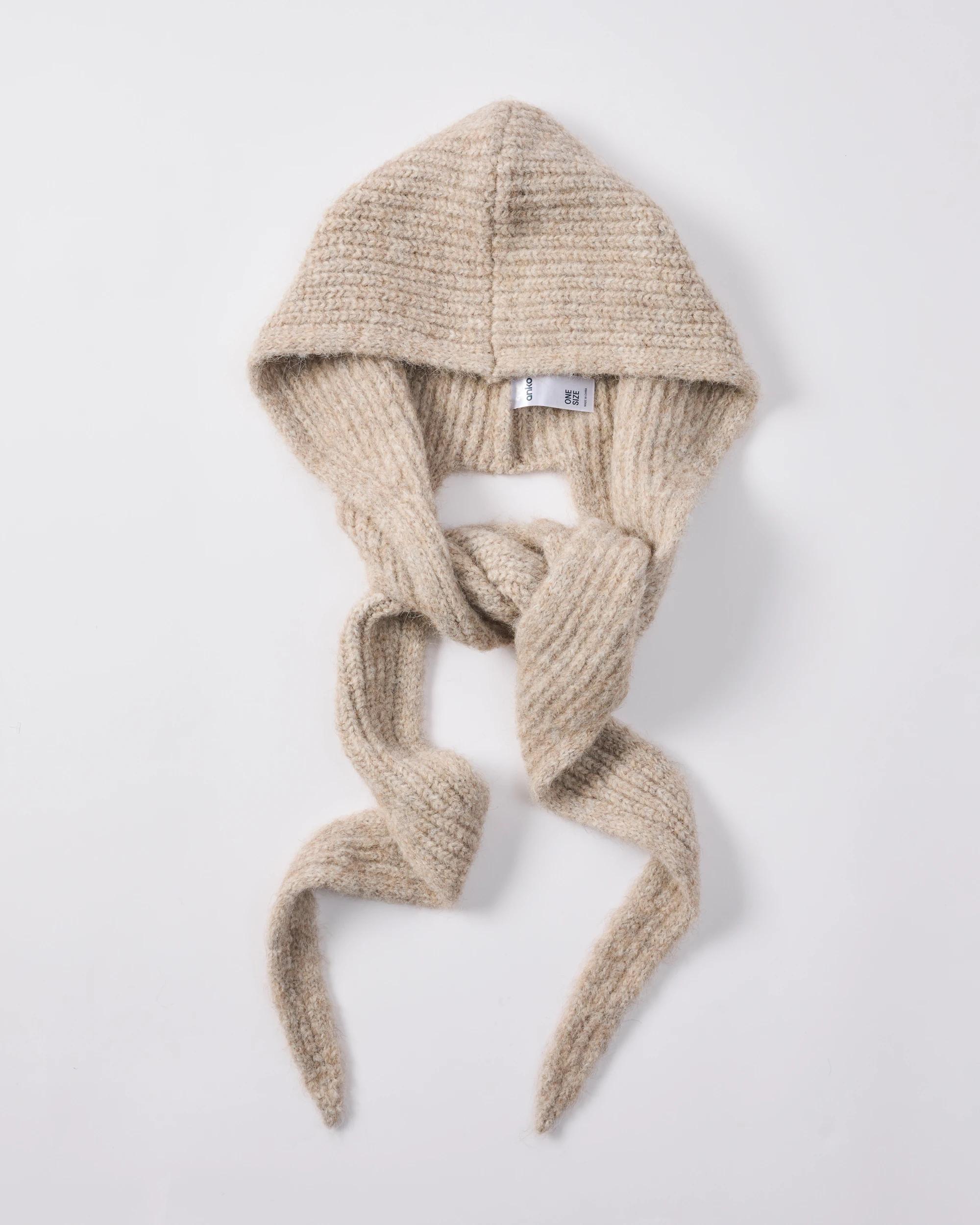 1 Hooded Scarf Bge Otml, 1 of 5